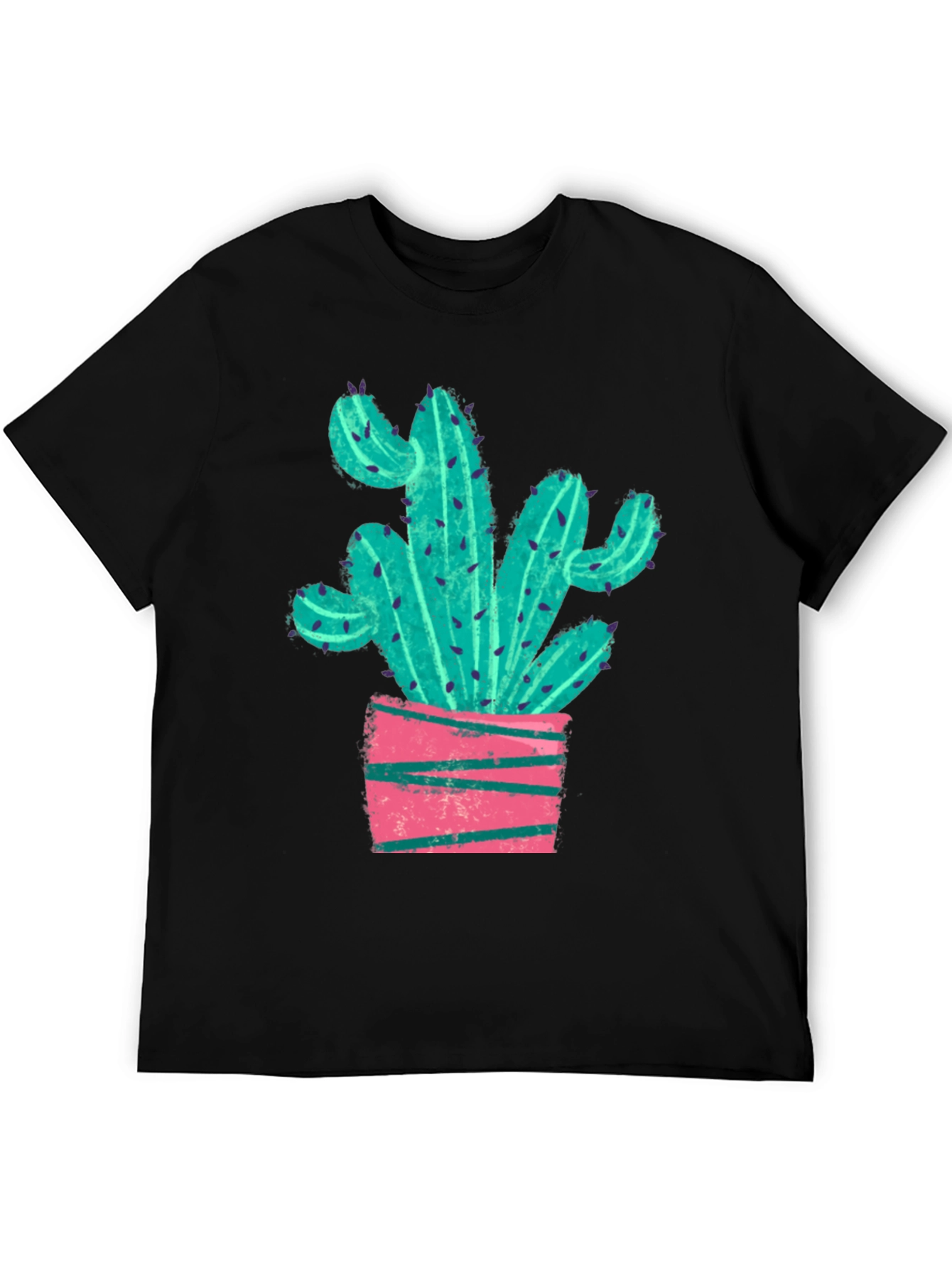 Cactus Graphic Tee - Trendy Plant Lovers Shirt