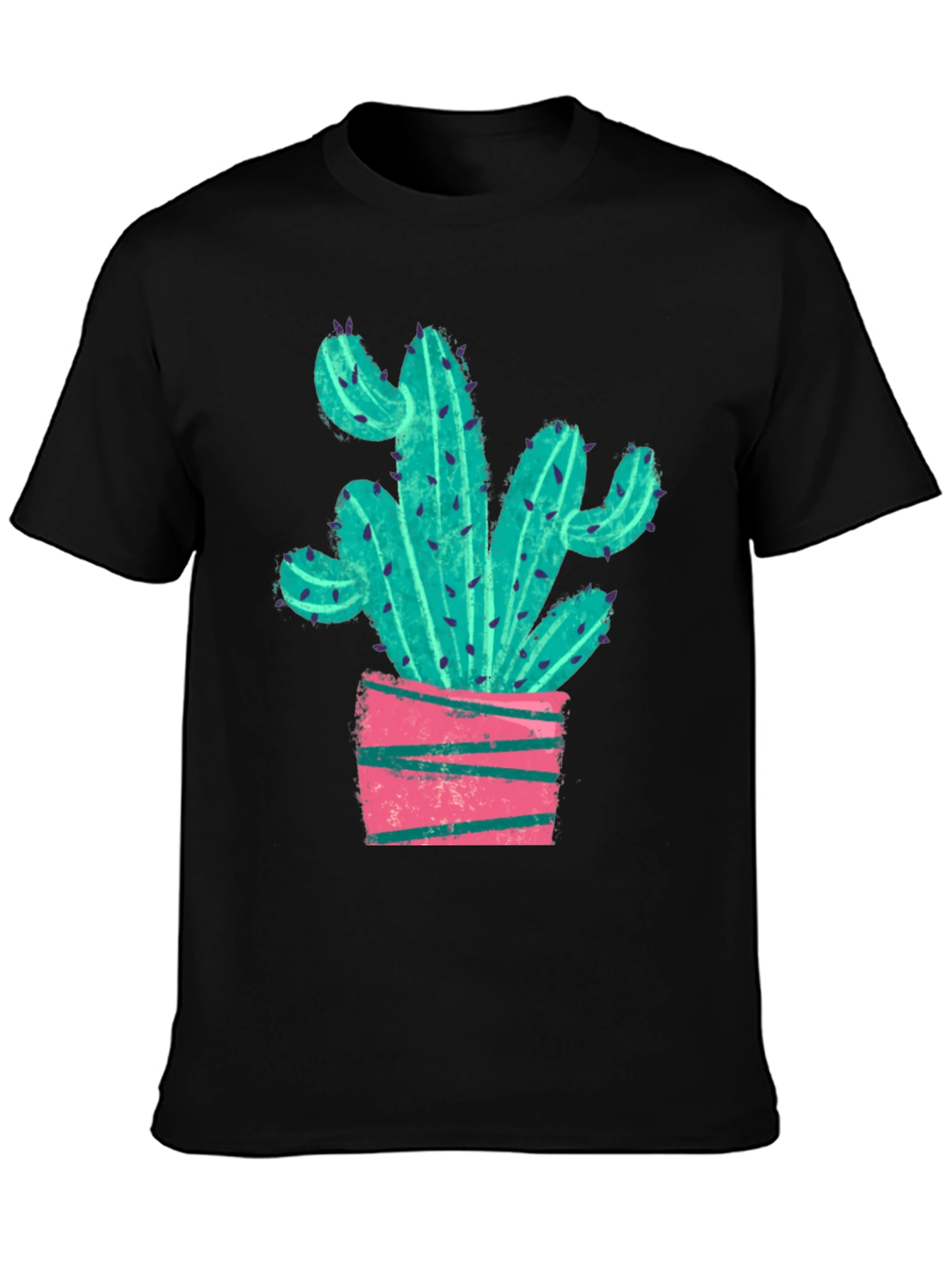 Cactus Graphic Tee - Trendy Plant Lovers Shirt