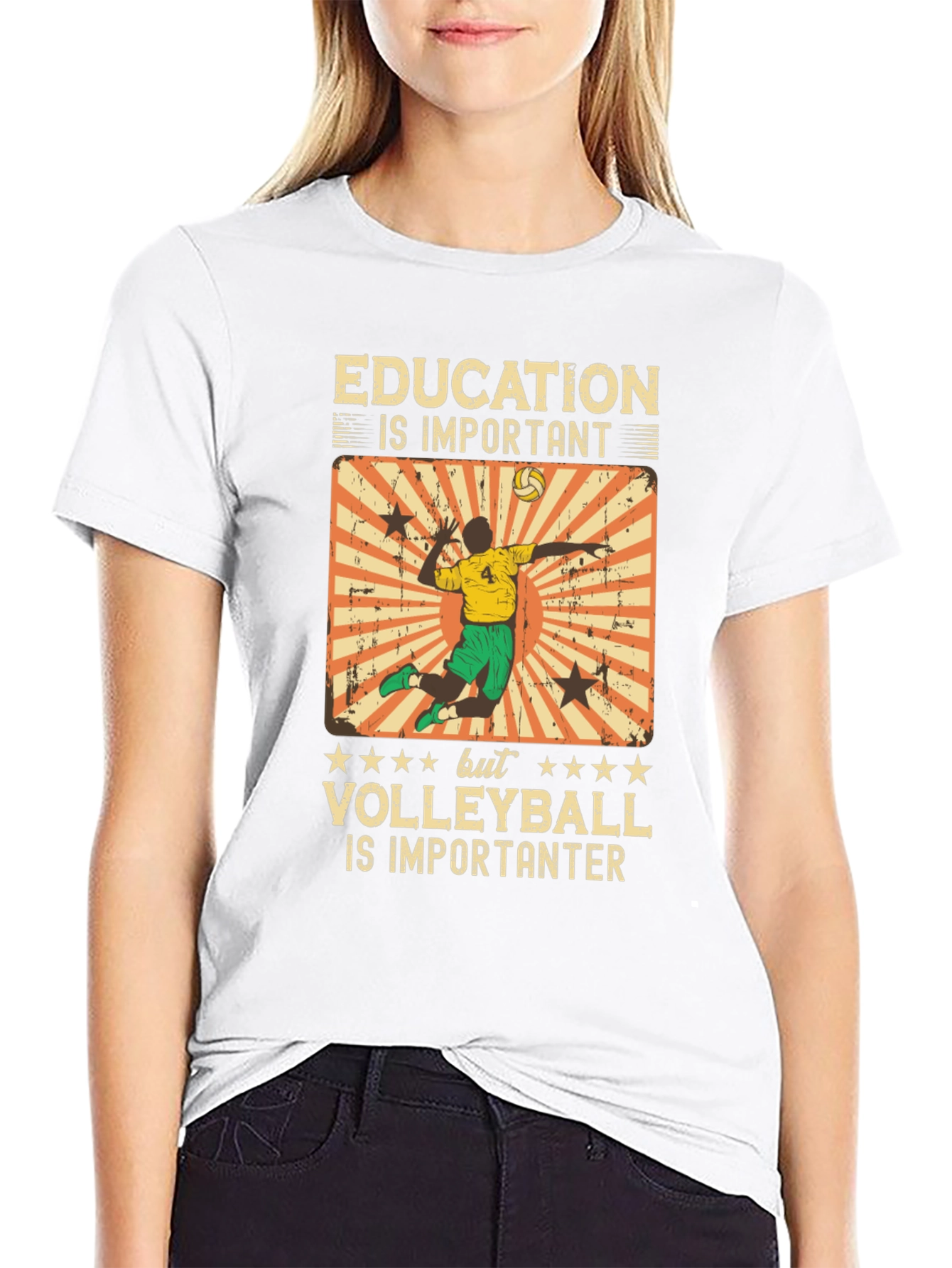 Volleyball is Importanter Graphic Tee