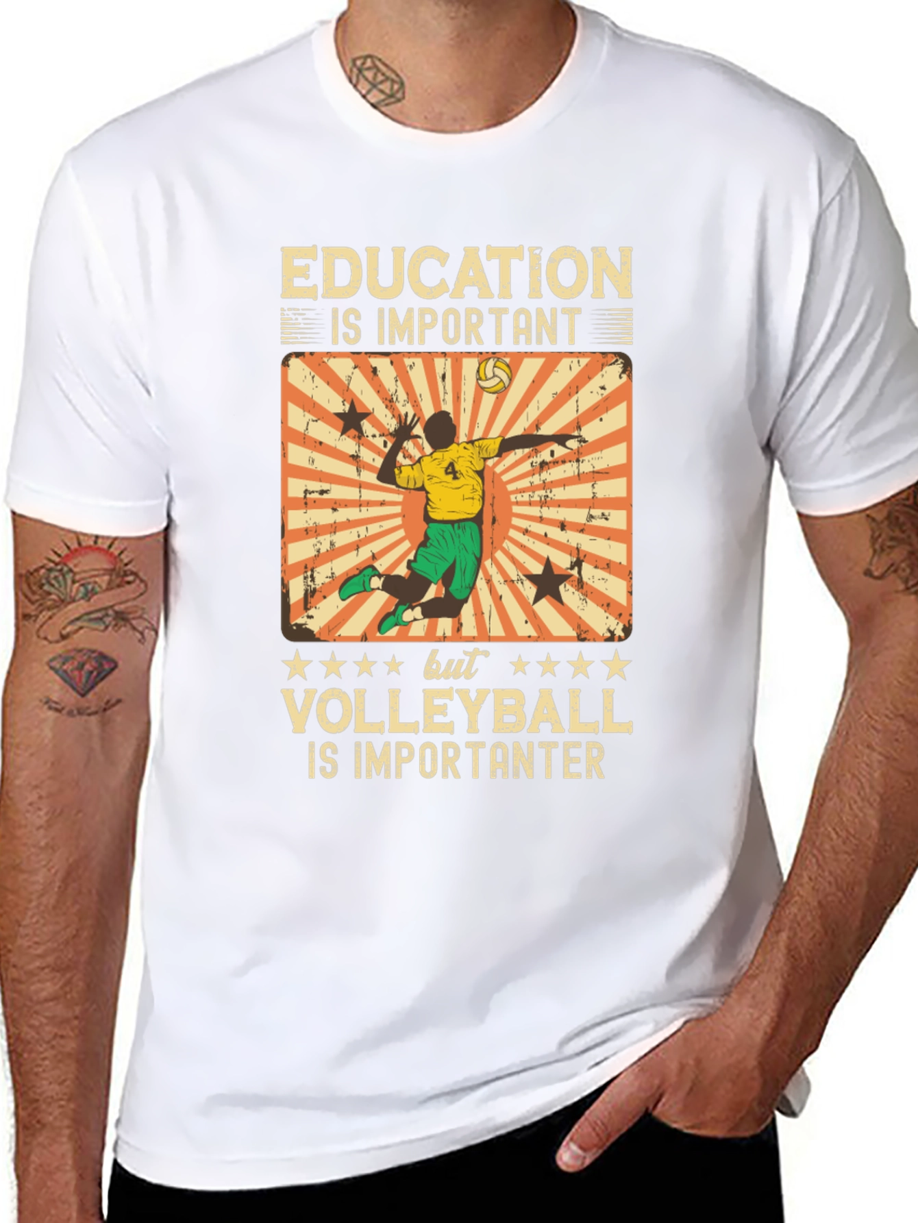 Volleyball is Importanter Graphic Tee