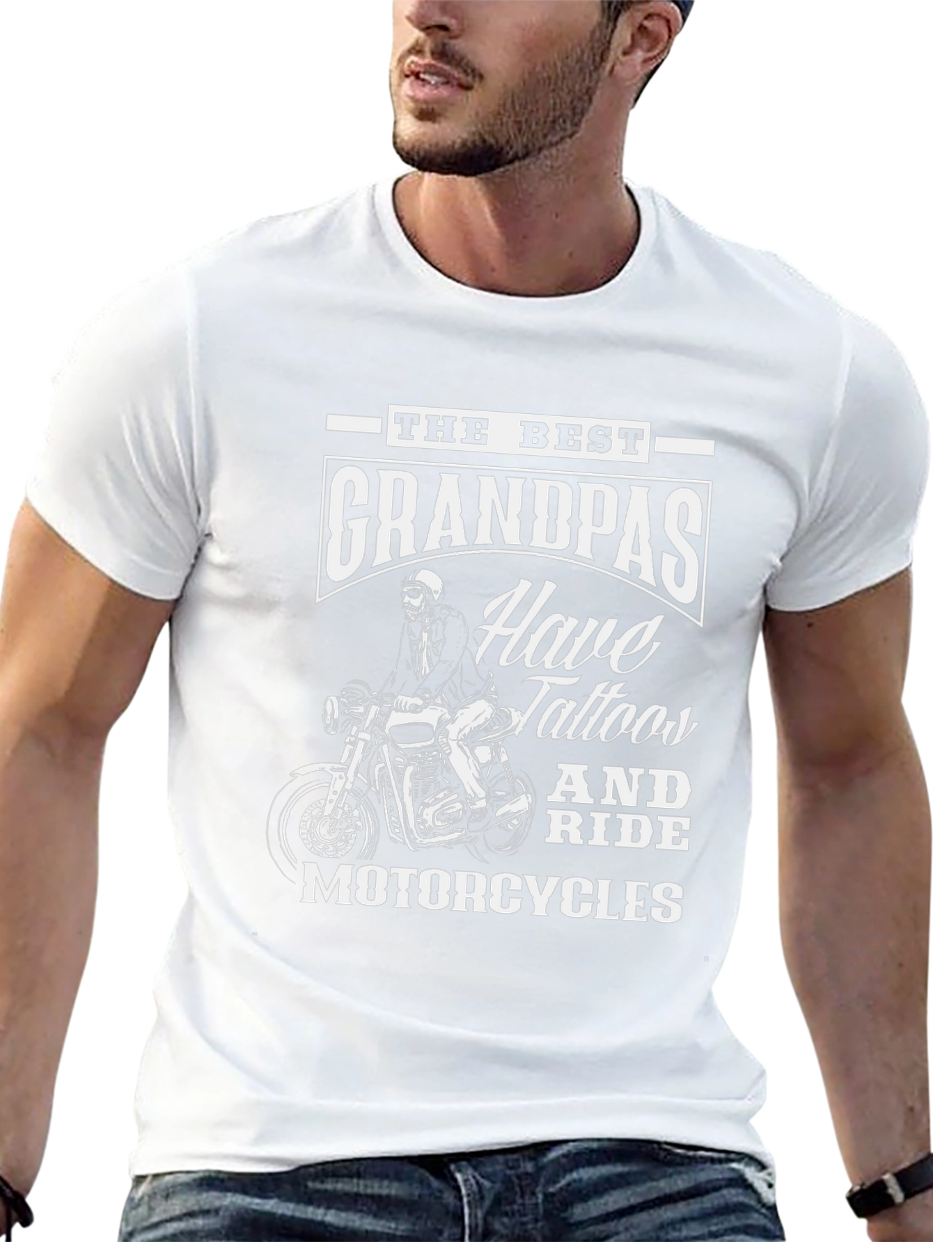 Best Grandpas Have Tattoos and Ride Motorcycles T-Shirt
