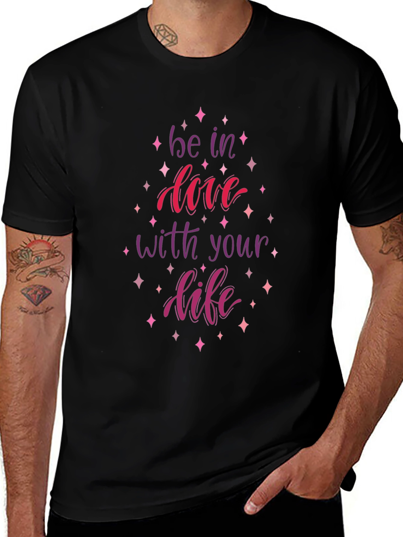 Be in Love with Your Life Graphic Tee