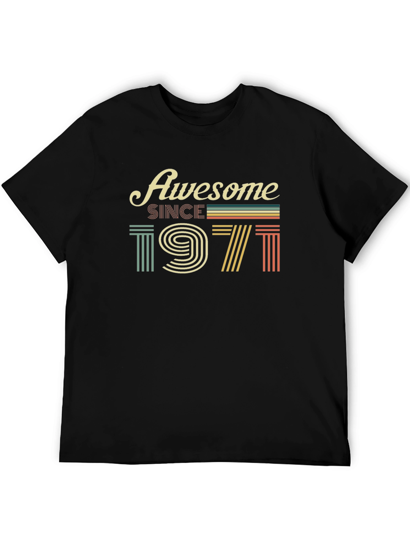 Awesome Since 1971 Graphic T-Shirt