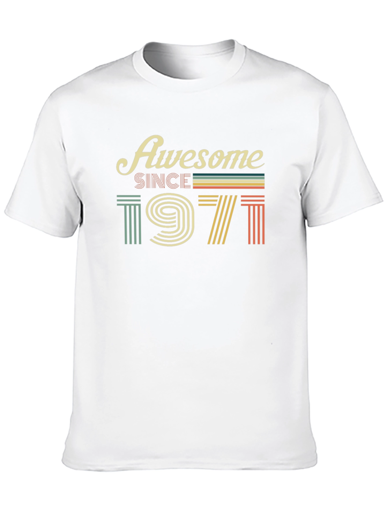 Awesome Since 1971 Graphic T-Shirt