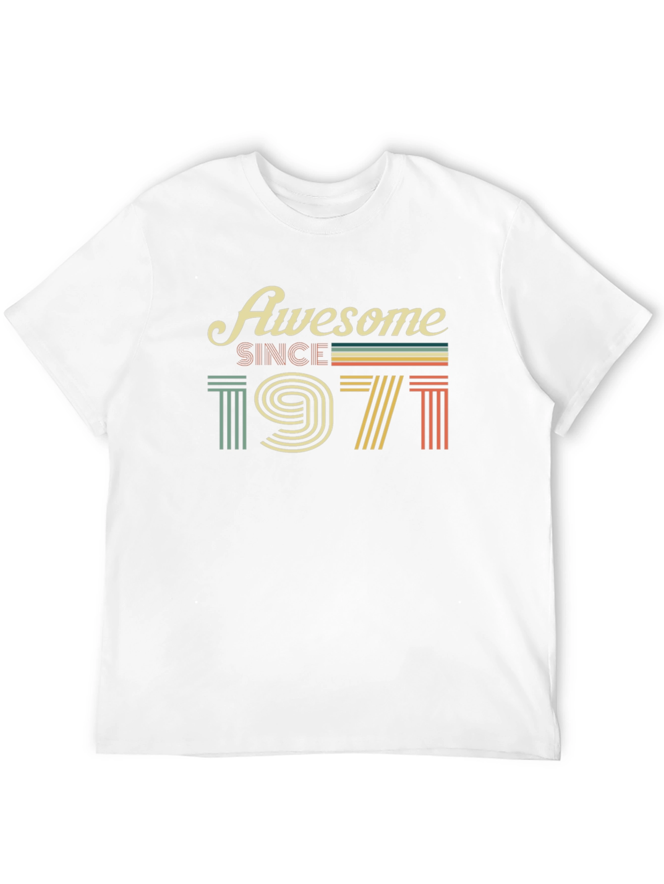 Awesome Since 1971 Graphic T-Shirt
