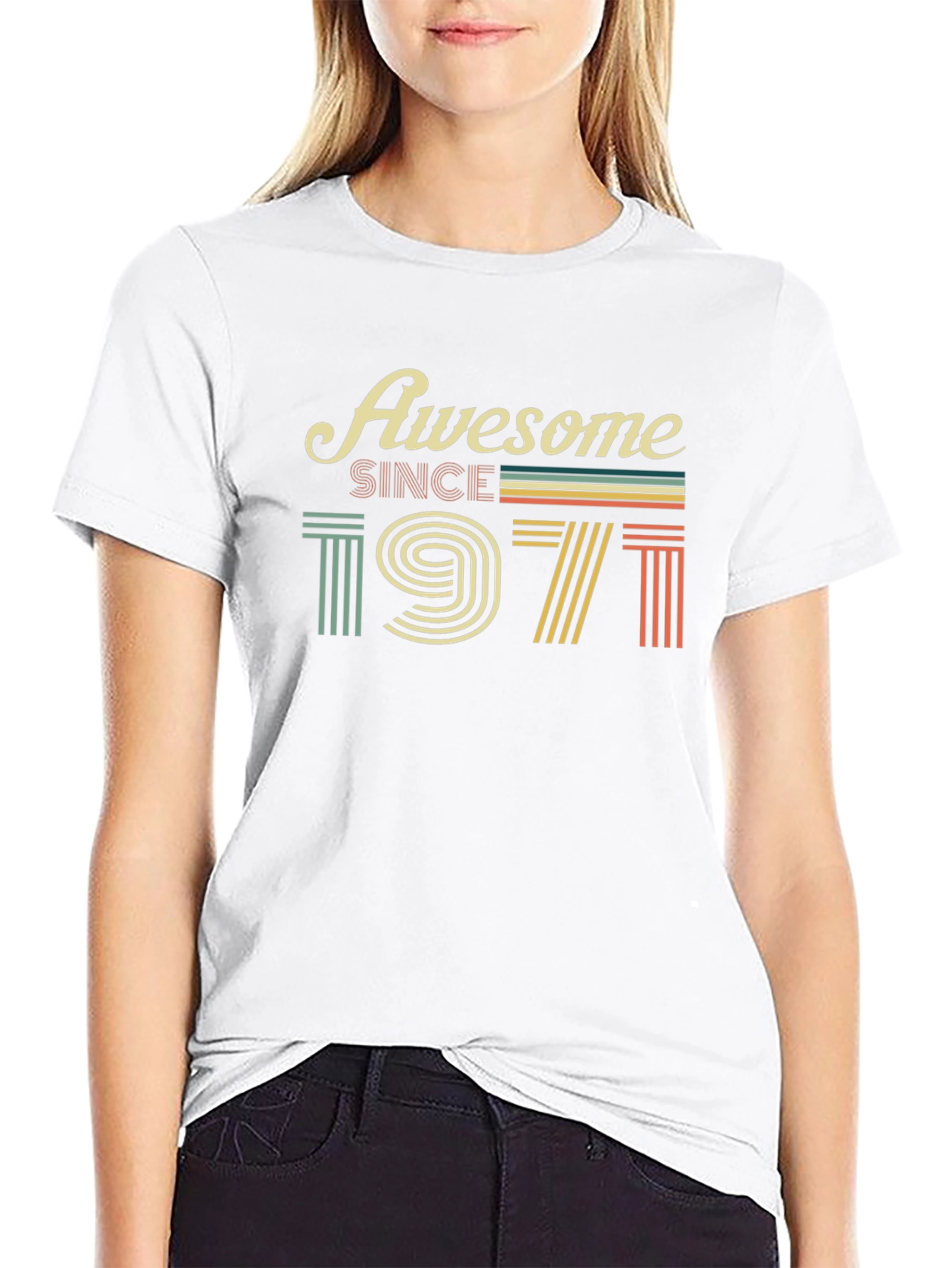 Awesome Since 1971 Graphic T-Shirt
