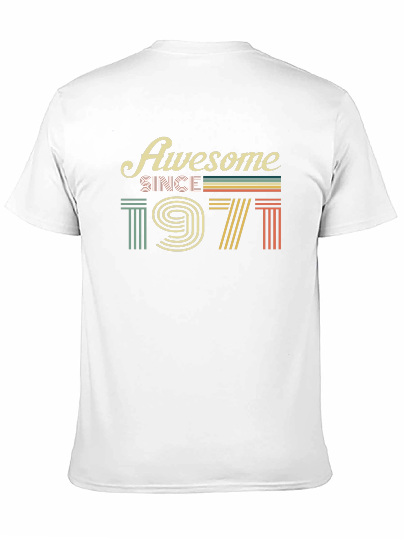 Awesome Since 1971 Graphic T-Shirt