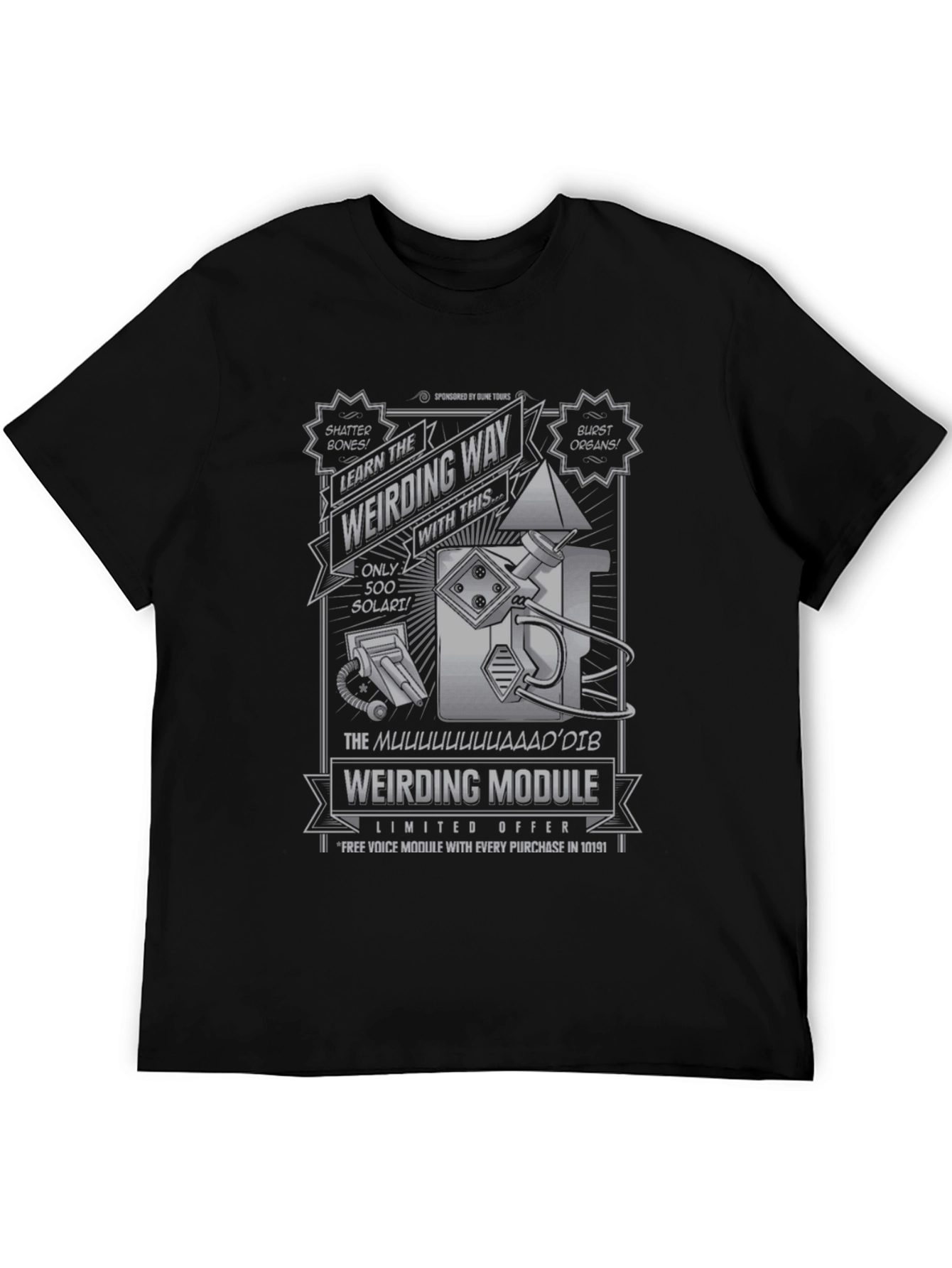 Weirding Module T-Shirt - Dune Inspired Sci-Fi Tee