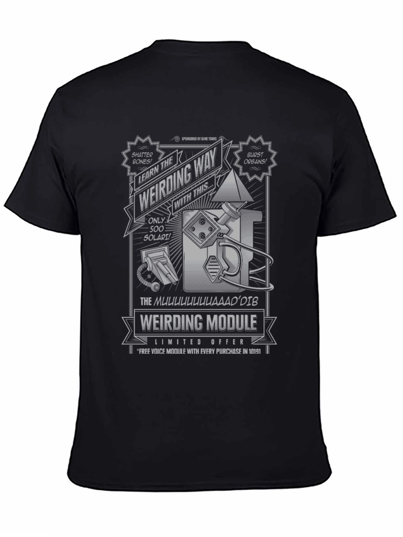 Weirding Module T-Shirt - Dune Inspired Sci-Fi Tee