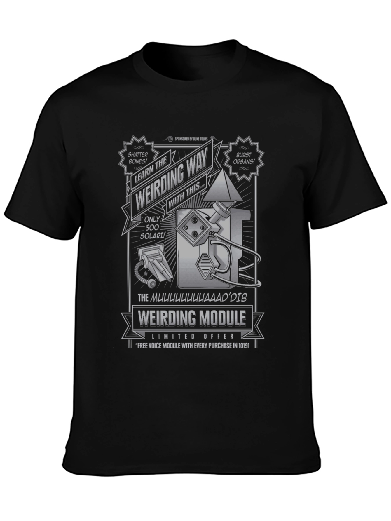 Weirding Module T-Shirt - Dune Inspired Sci-Fi Tee