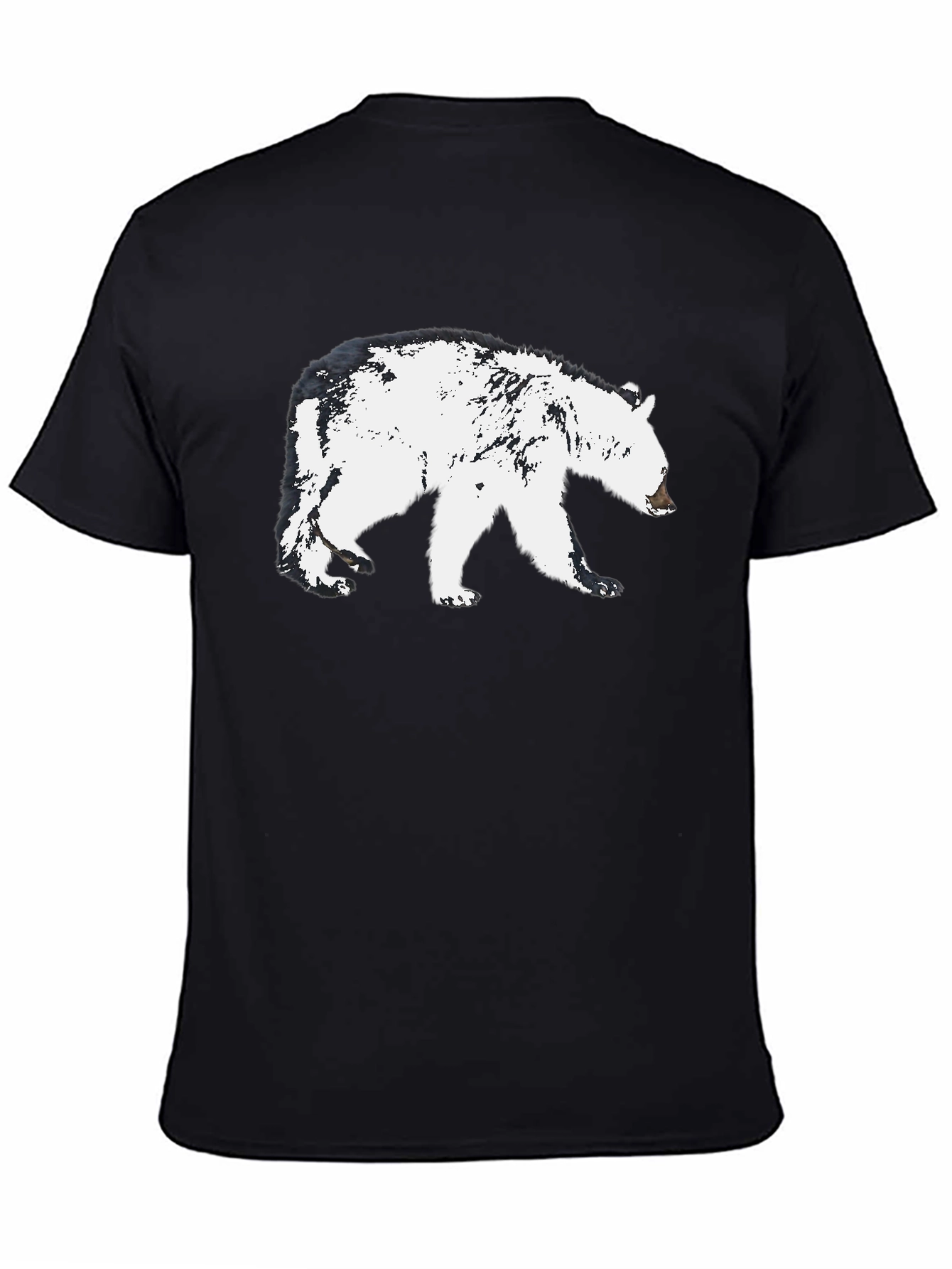 Bear Graphic Black T-Shirt