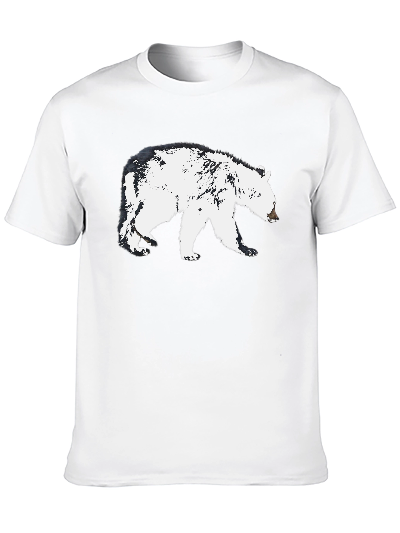Bear Graphic Black T-Shirt