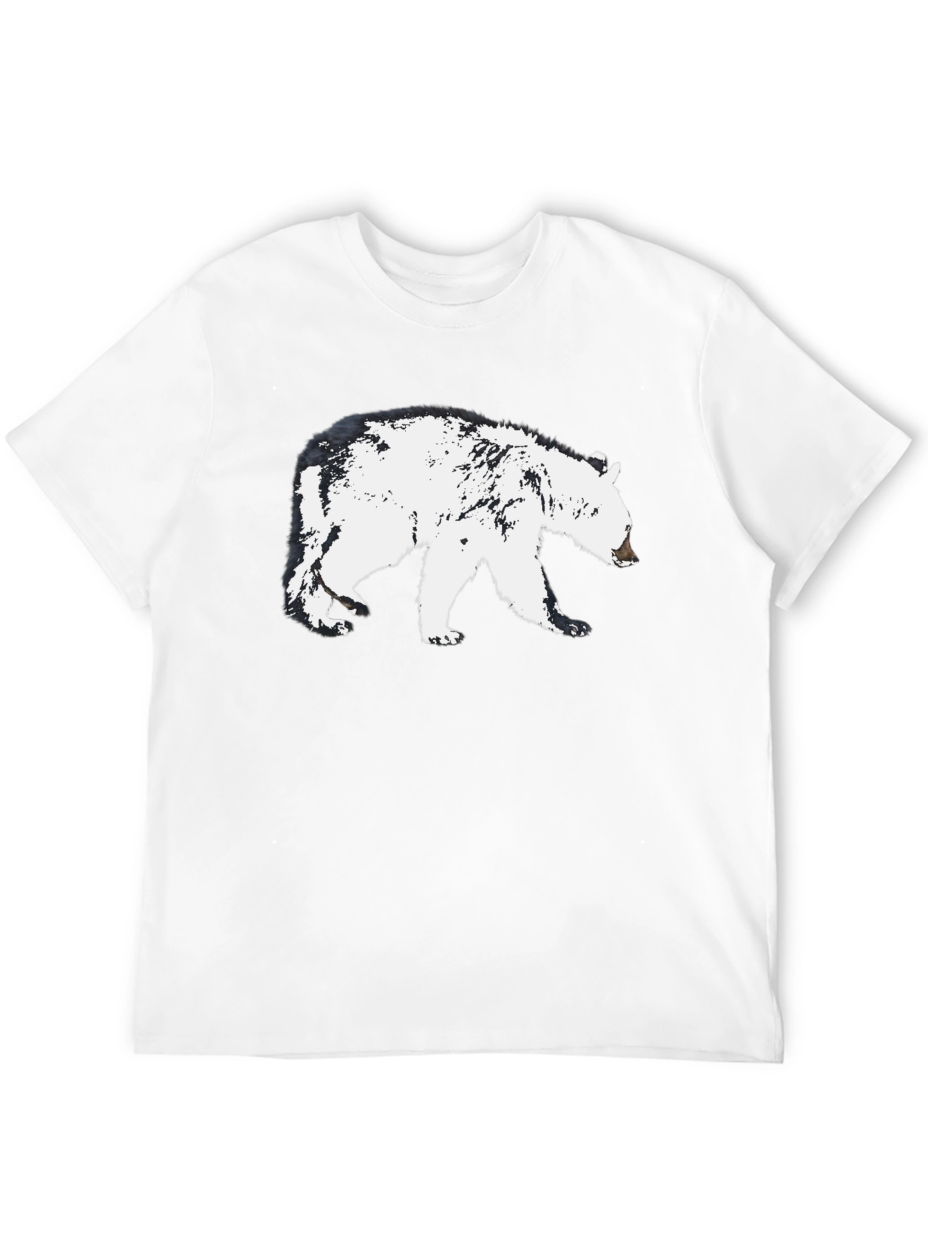 Bear Graphic Black T-Shirt