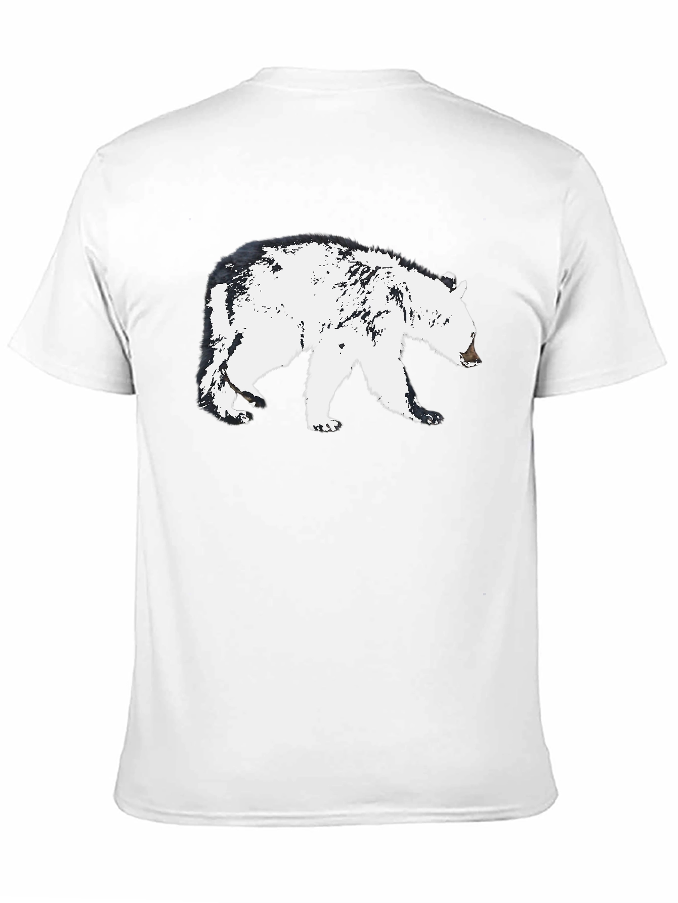 Bear Graphic Black T-Shirt