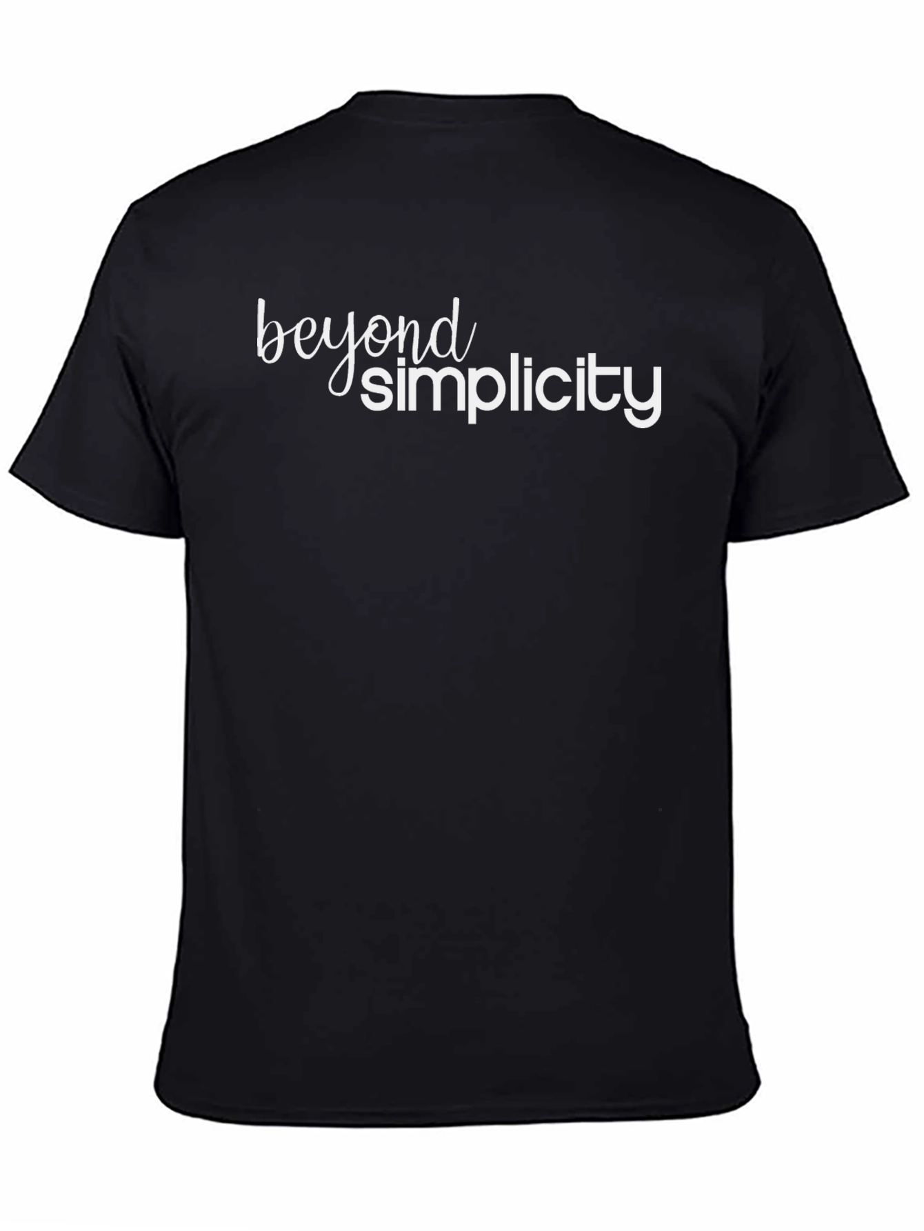 Beyond Simplicity Black Graphic Tee
