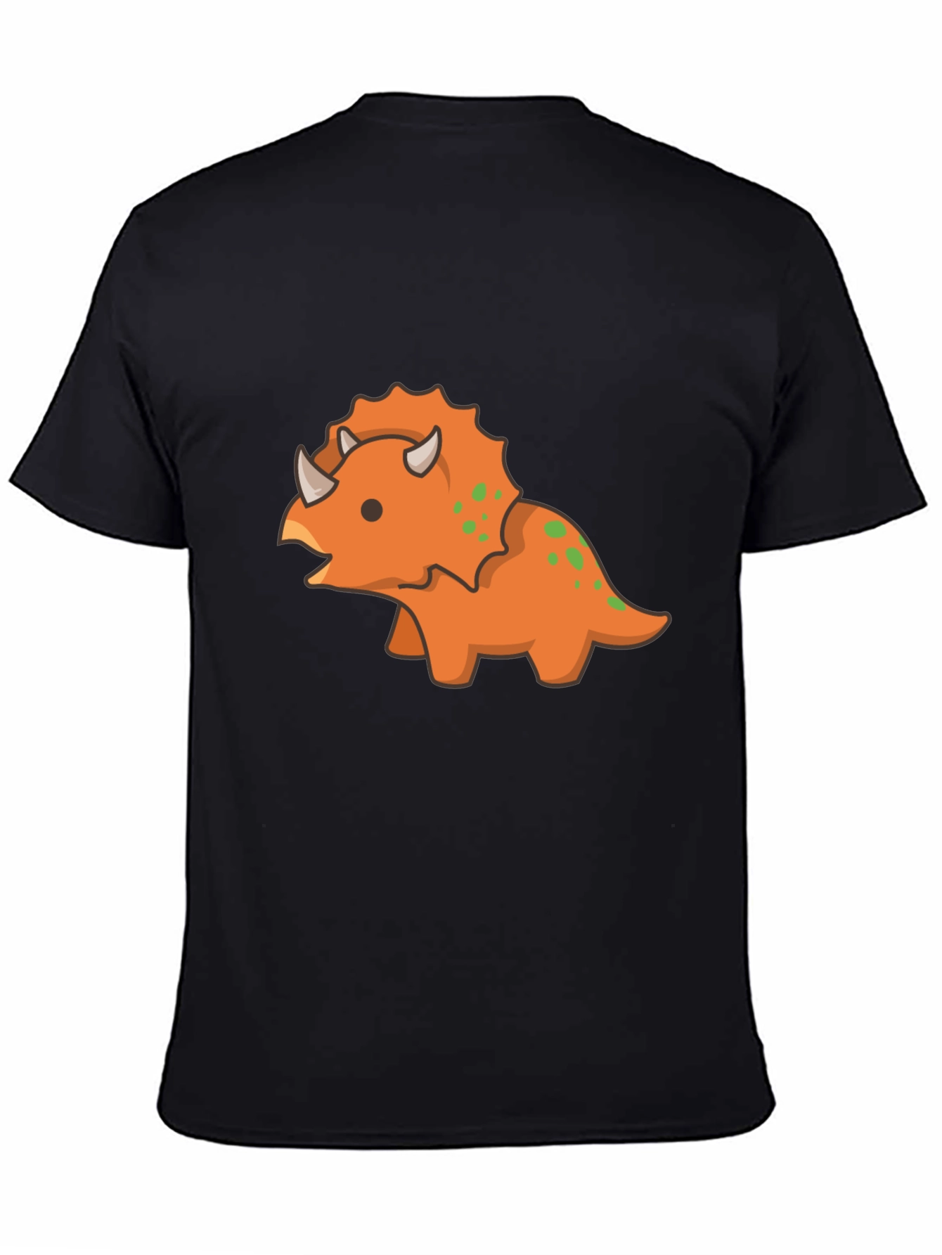 Triceratops Graphic Tee - Cool Dinosaur T-Shirt