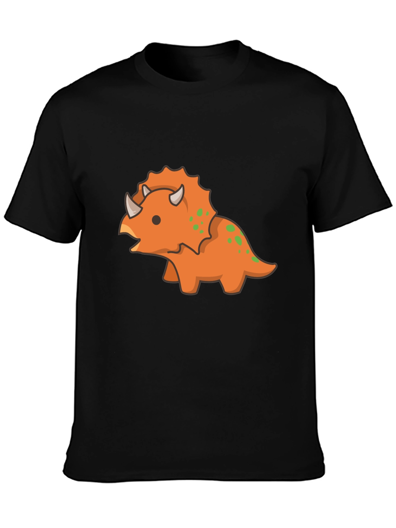 Triceratops Graphic Tee - Cool Dinosaur T-Shirt
