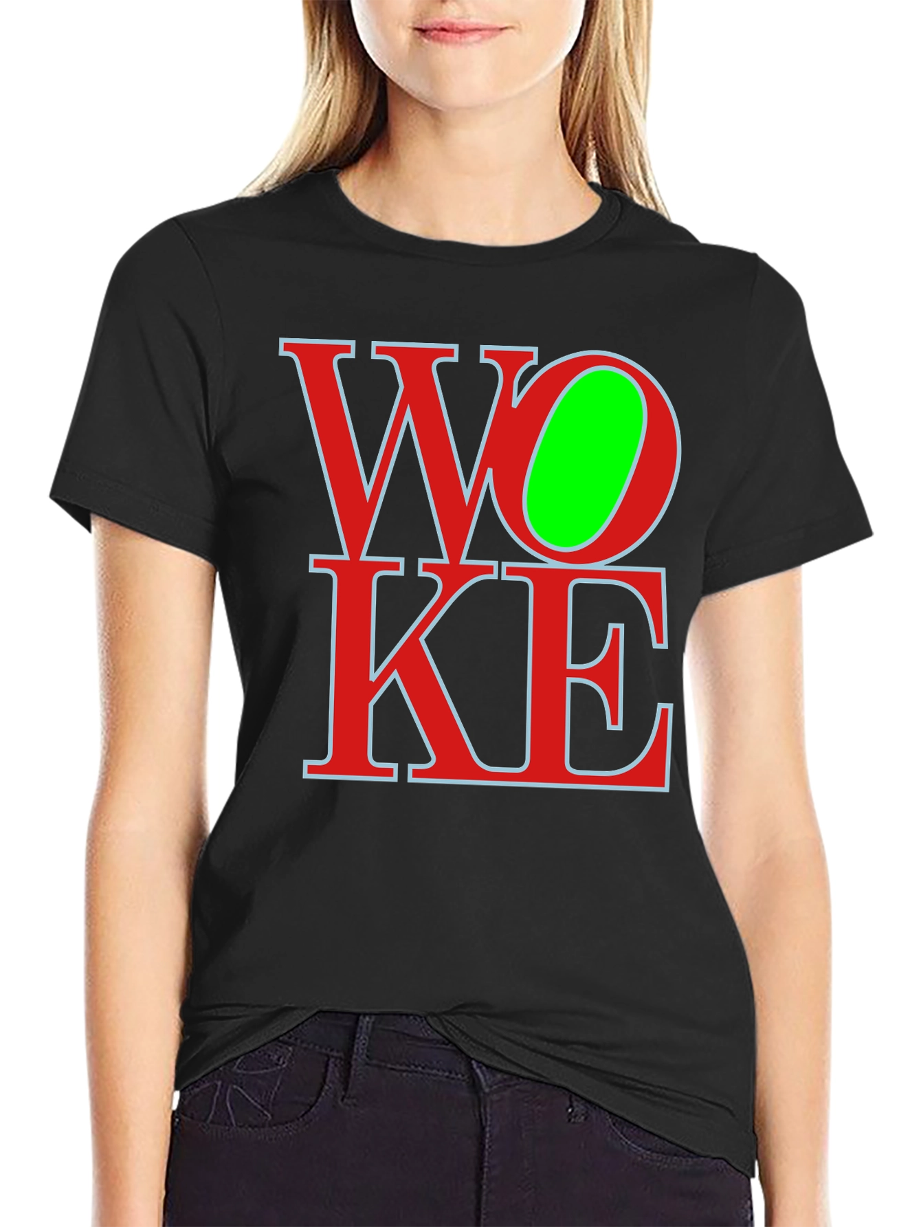 Woke Graphic Tee - Bold Statement T-Shirt