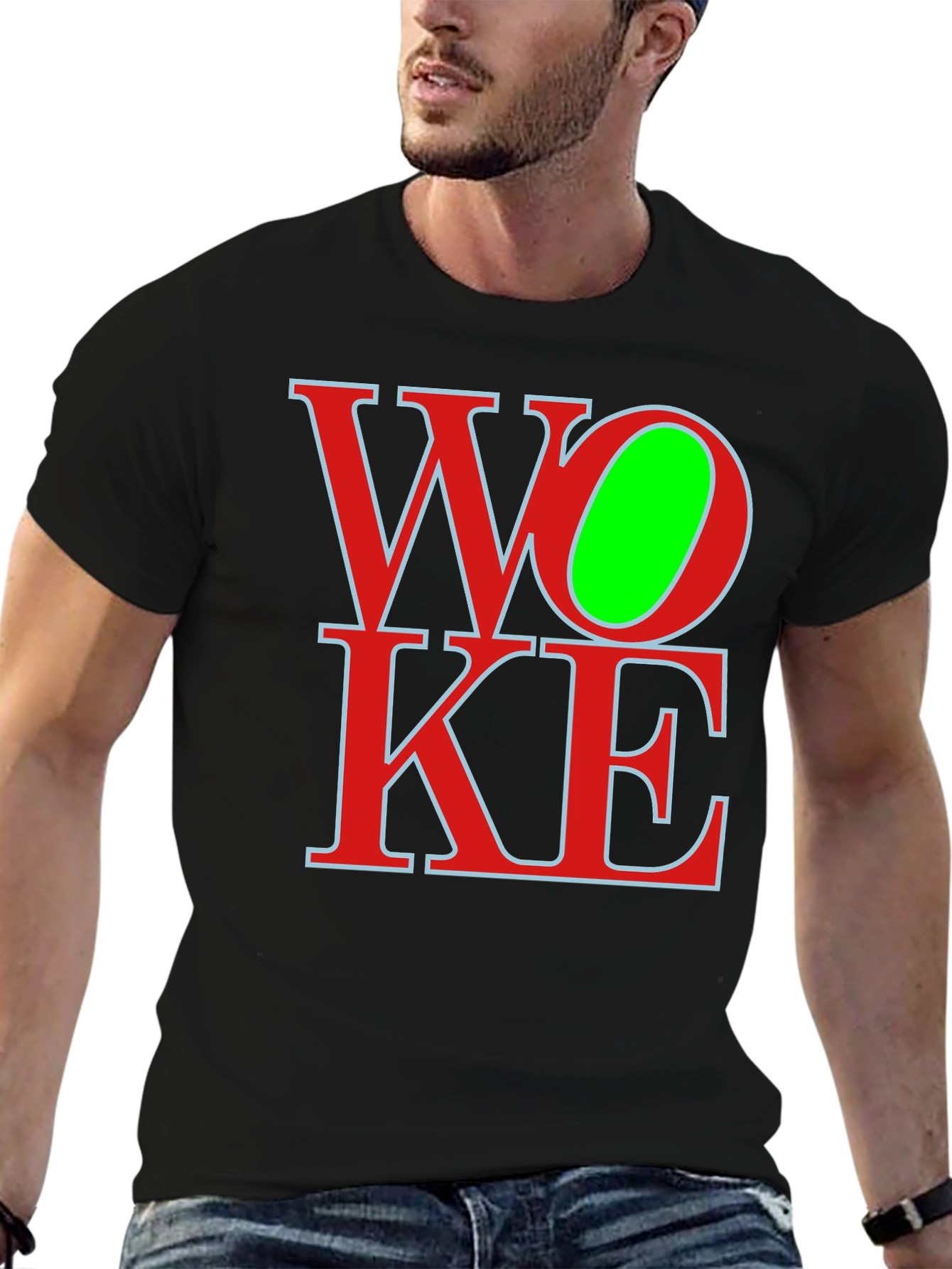 Woke Graphic Tee - Bold Statement T-Shirt