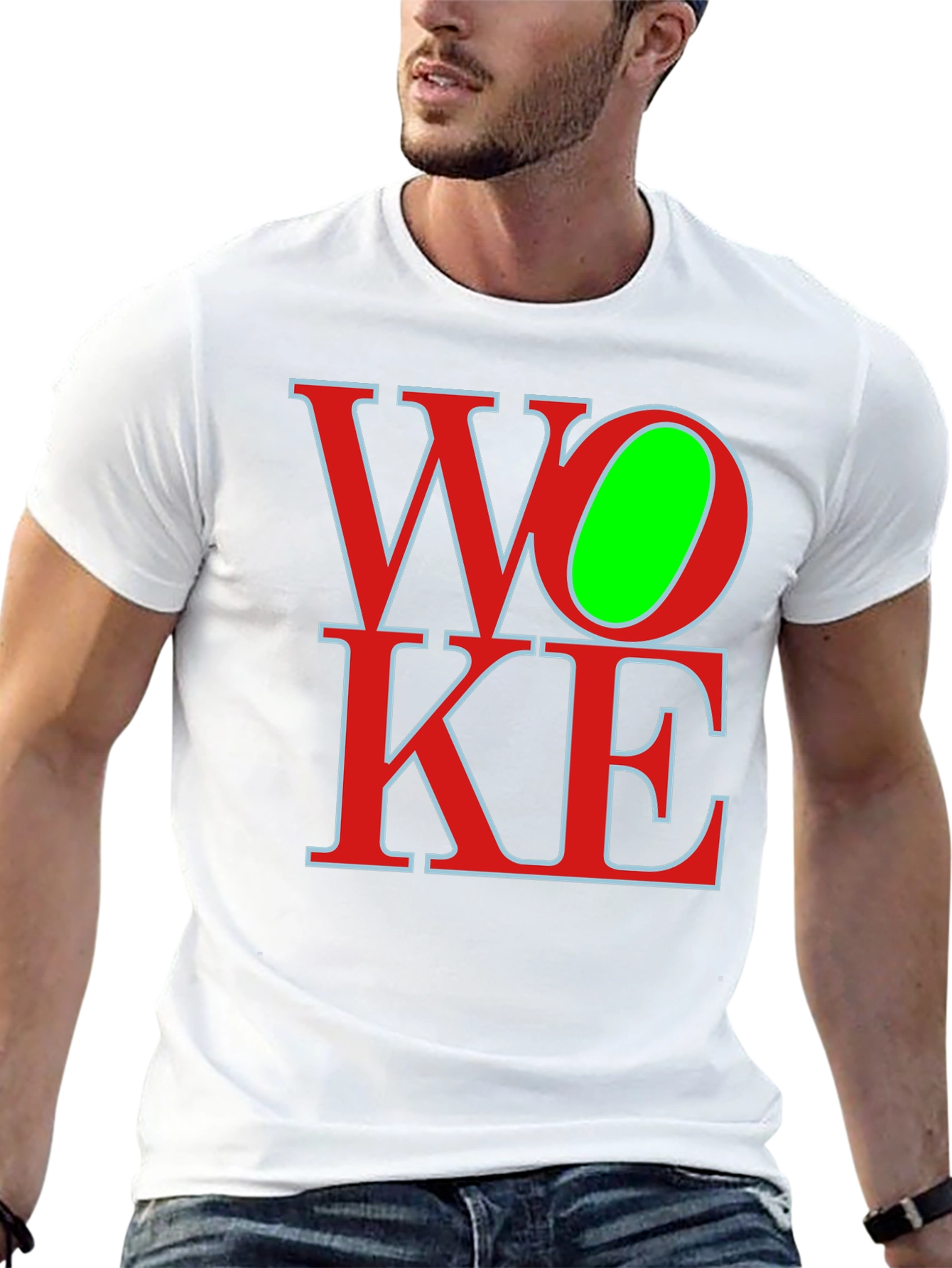 Woke Graphic Tee - Bold Statement T-Shirt