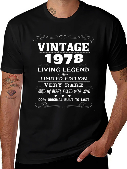 Vintage 1978 Living Legend Graphic T-Shirt