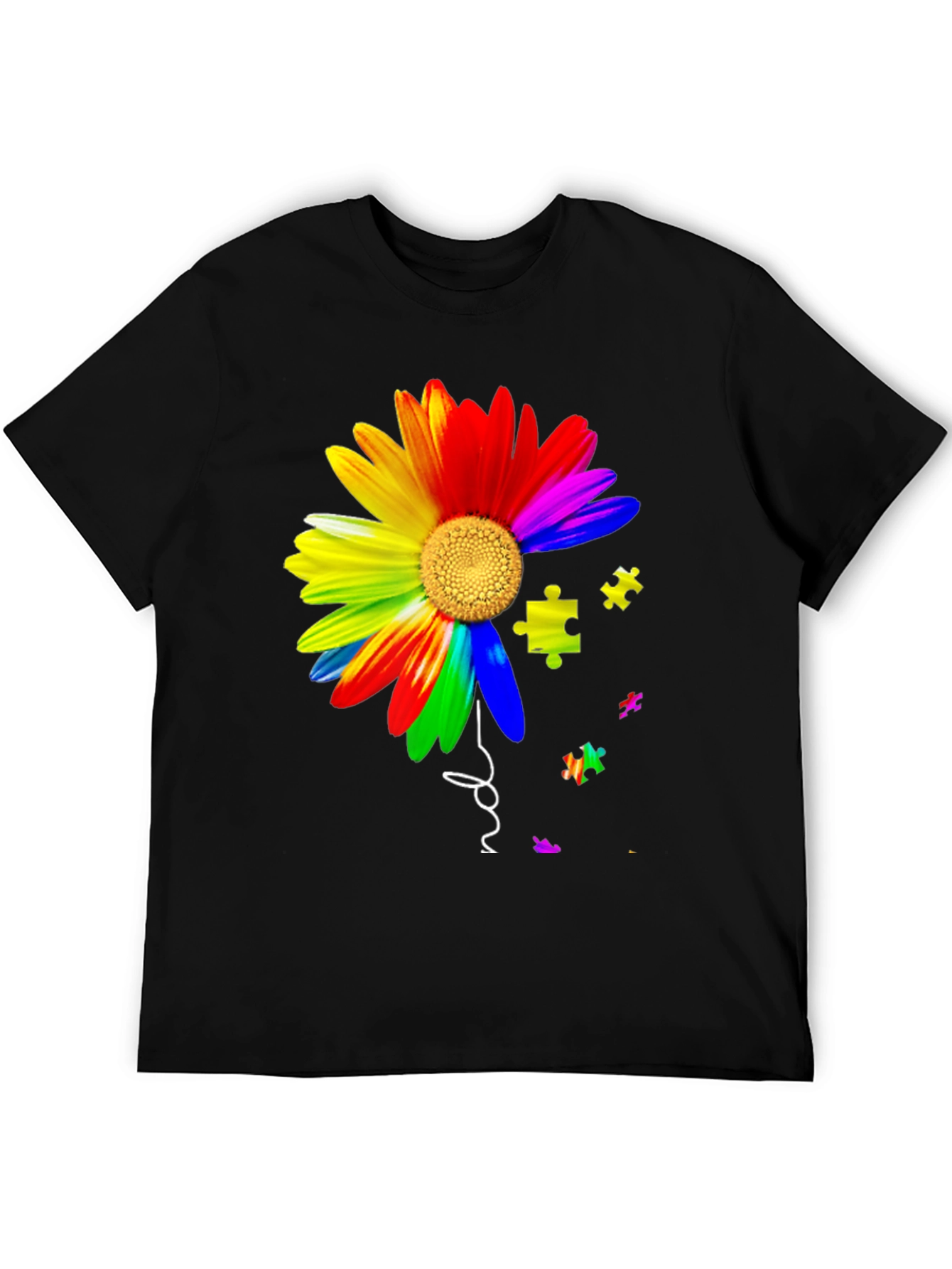 Autism Awareness Flower T-Shirt