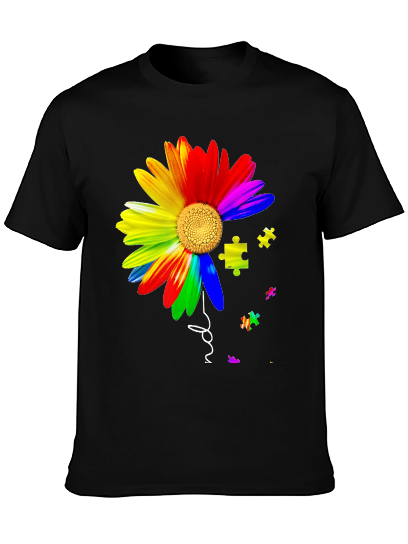 Autism Awareness Flower T-Shirt