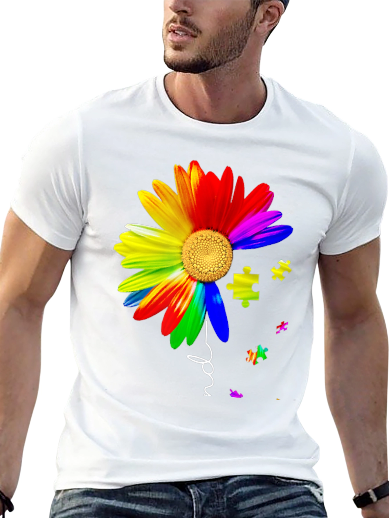 Autism Awareness Flower T-Shirt