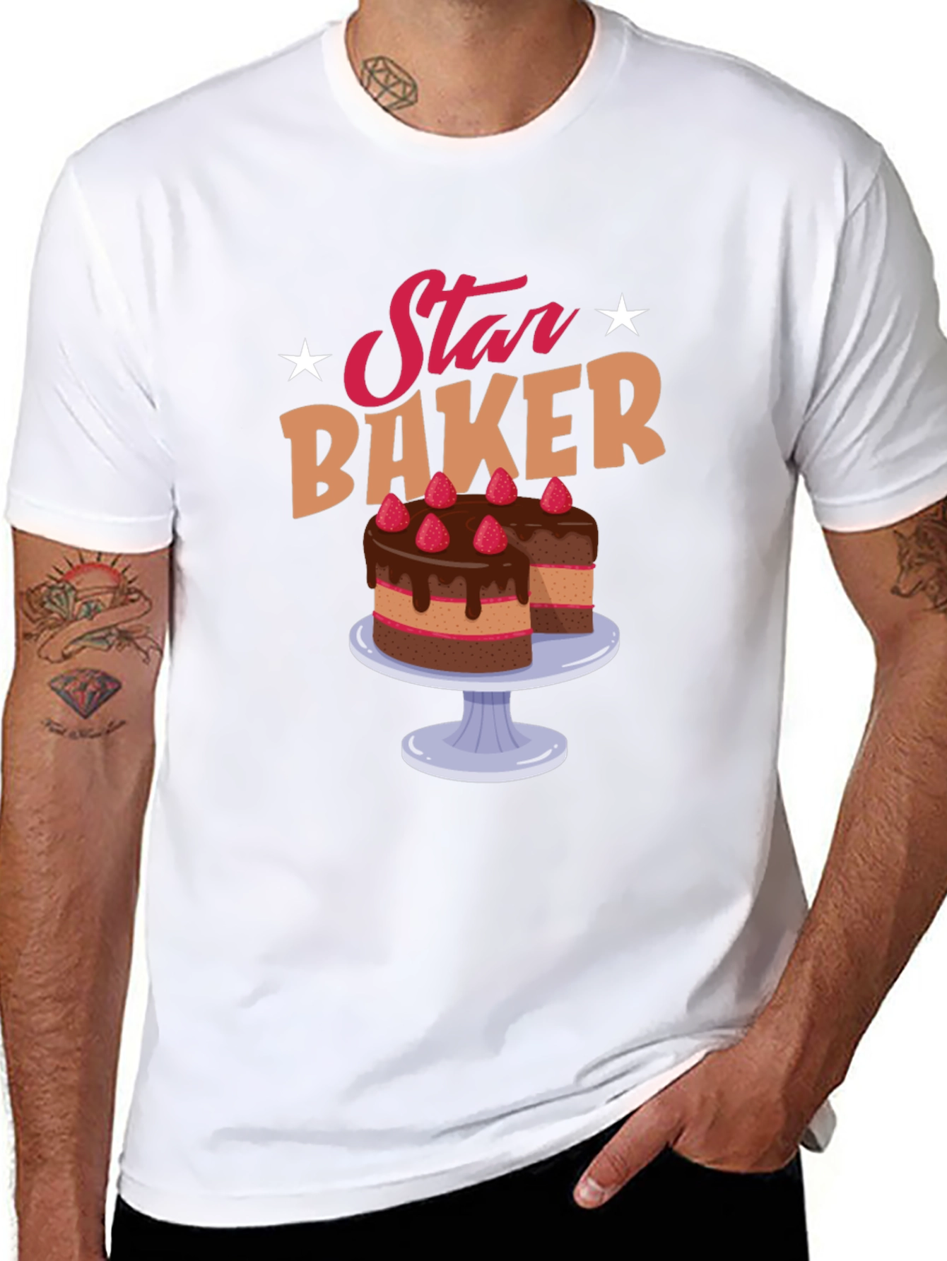 Star Baker Graphic T-Shirt