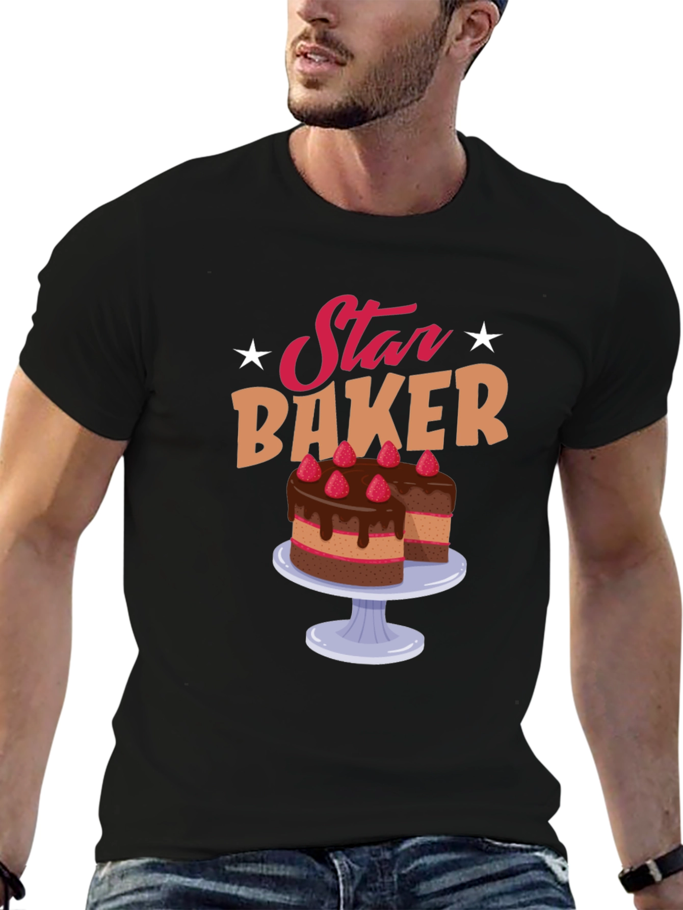 Star Baker Graphic T-Shirt