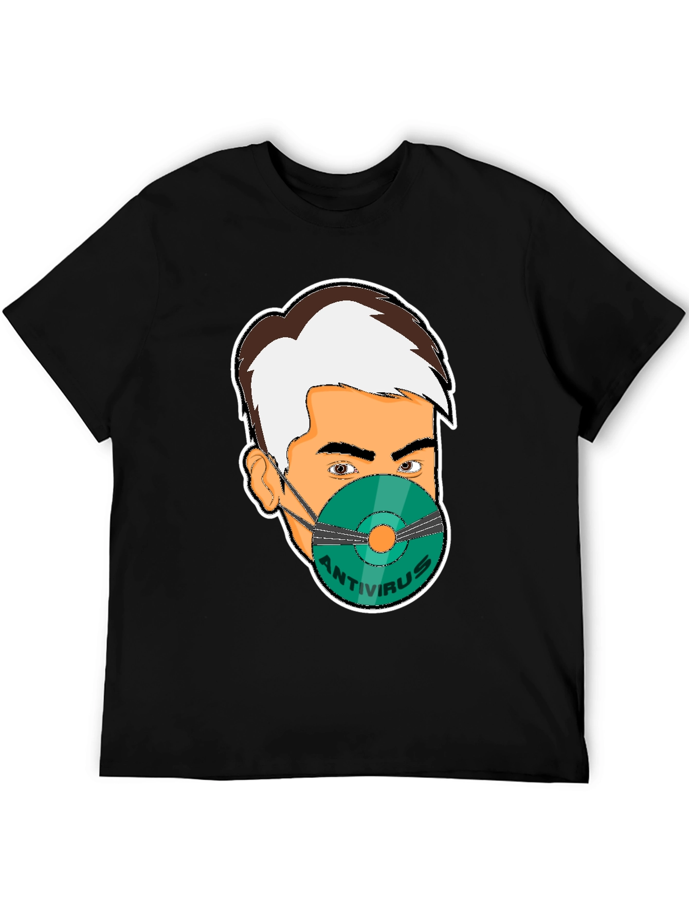 Antivirus Face Mask T-Shirt