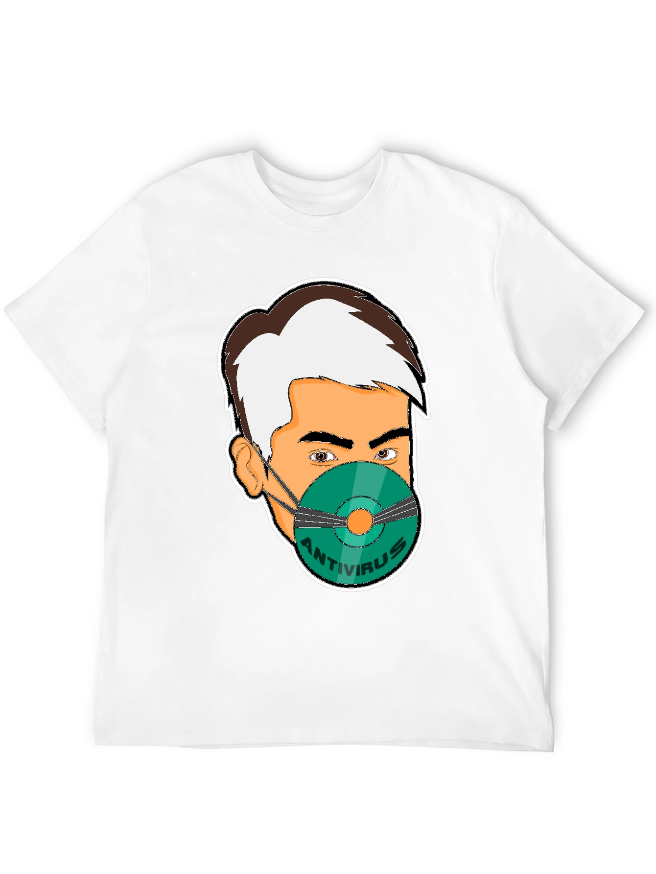 Antivirus Face Mask T-Shirt