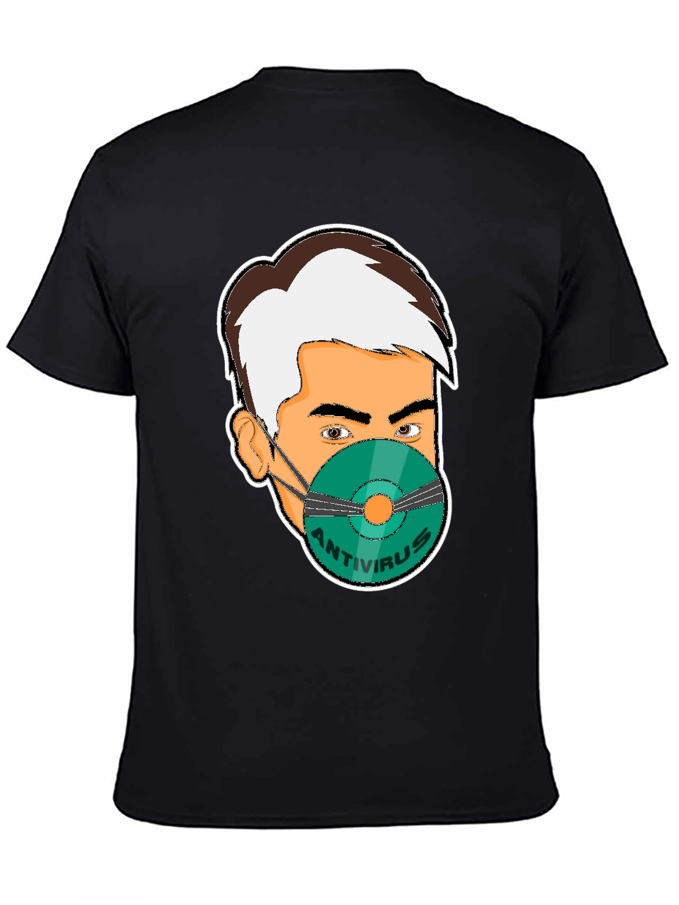 Antivirus Face Mask T-Shirt