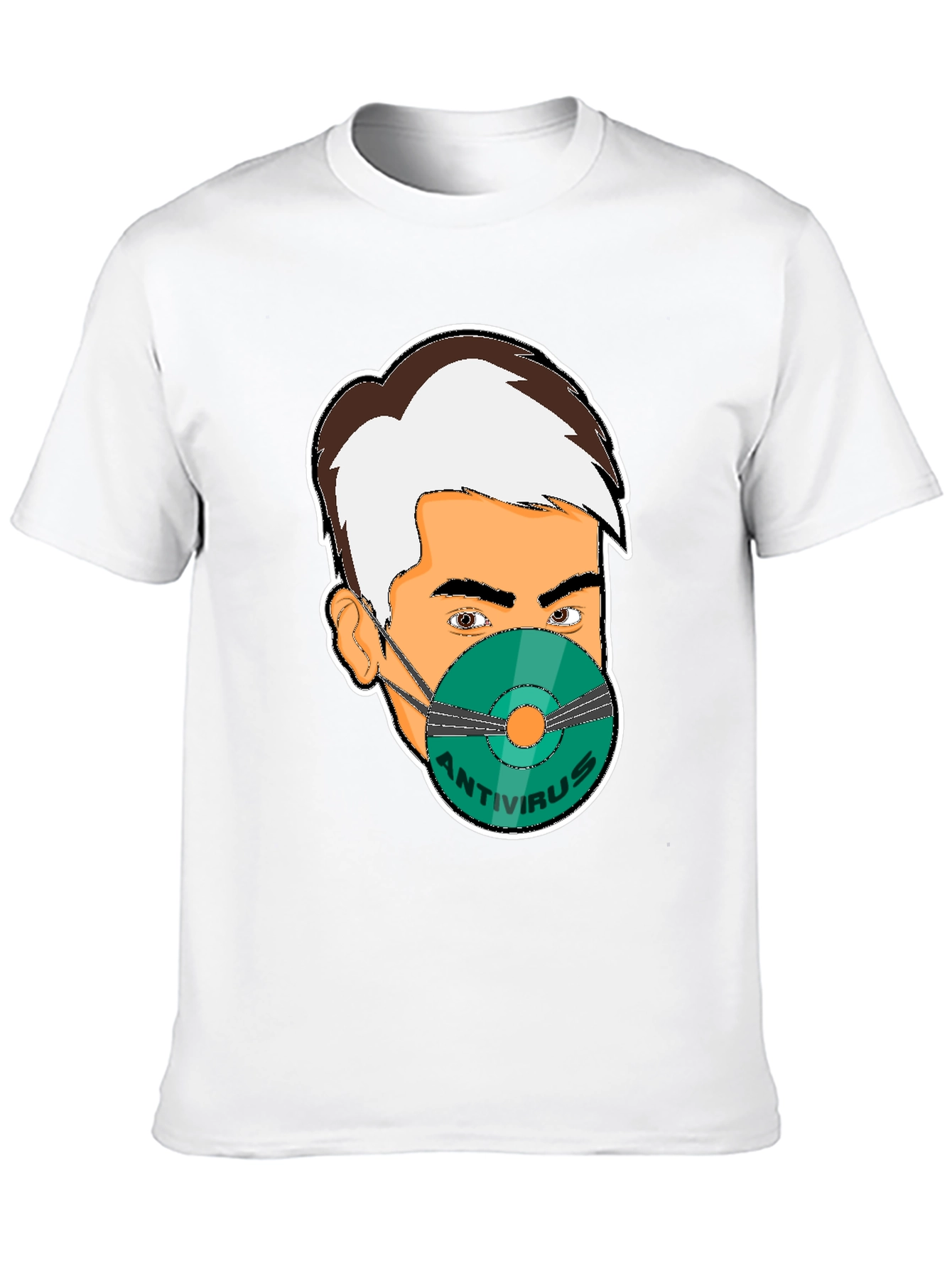 Antivirus Face Mask T-Shirt