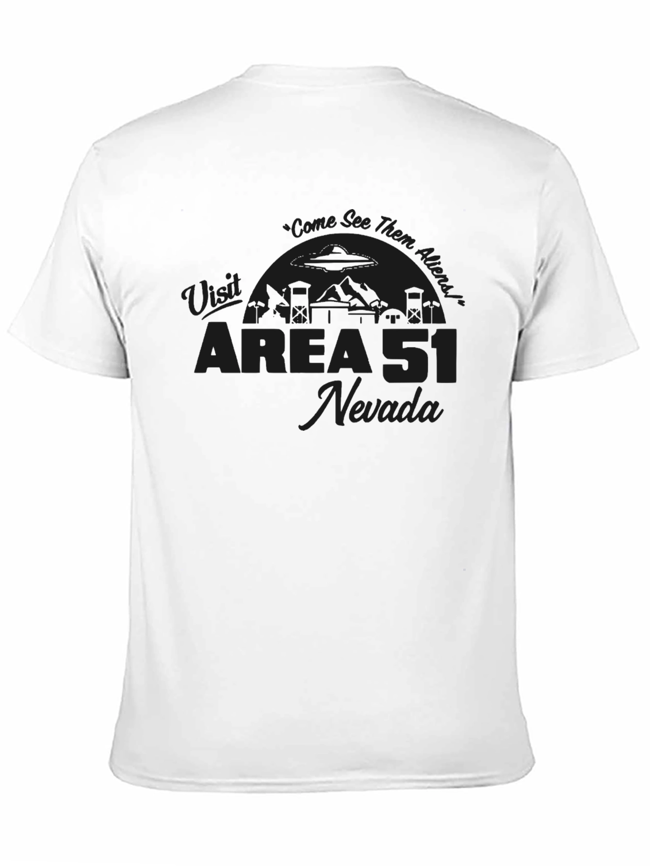 Area 51 T-Shirt Alien Conspiracy Tee