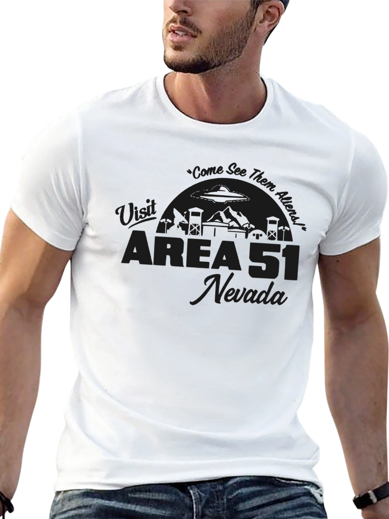 Area 51 T-Shirt Alien Conspiracy Tee