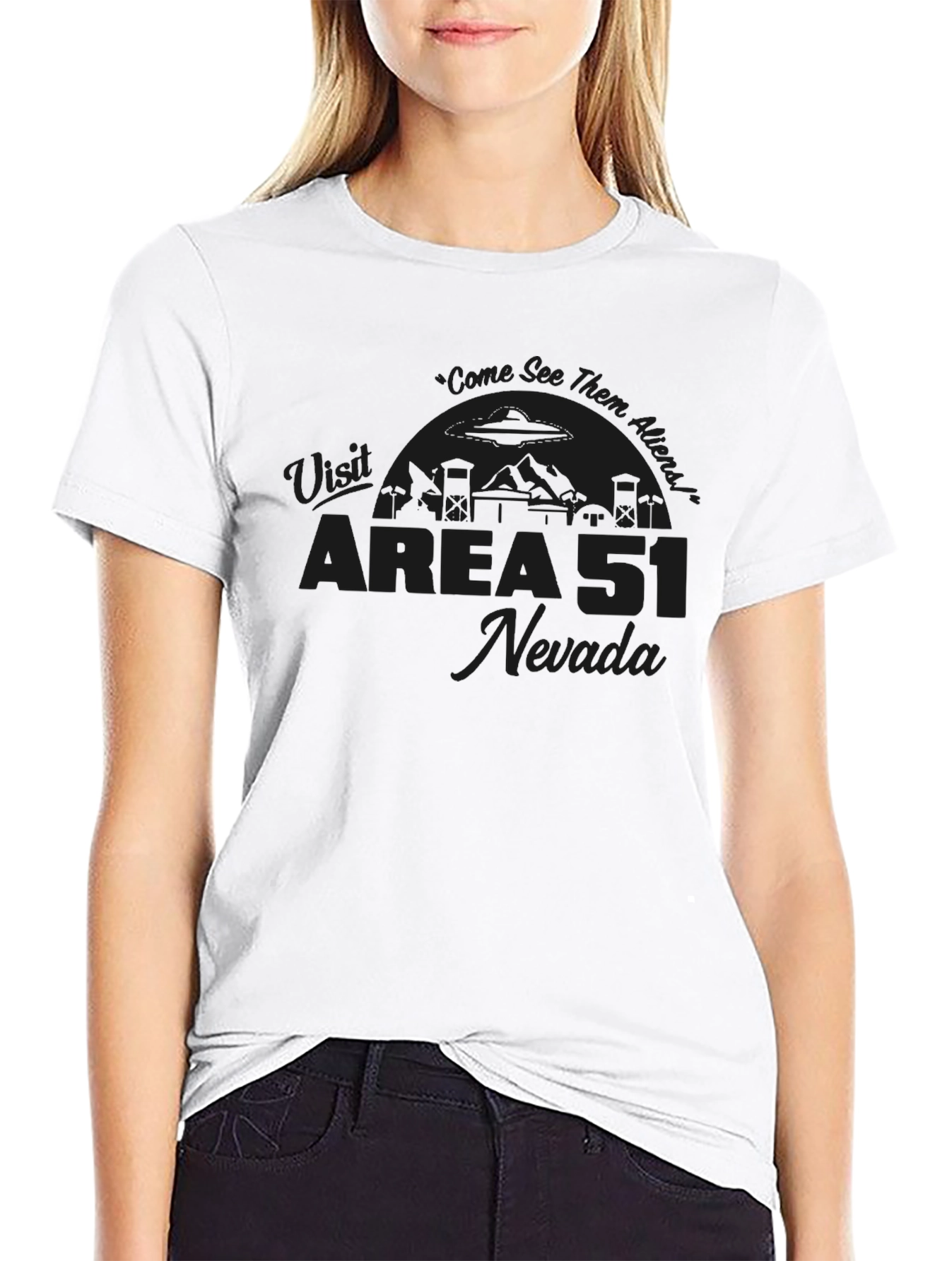 Area 51 T-Shirt Alien Conspiracy Tee