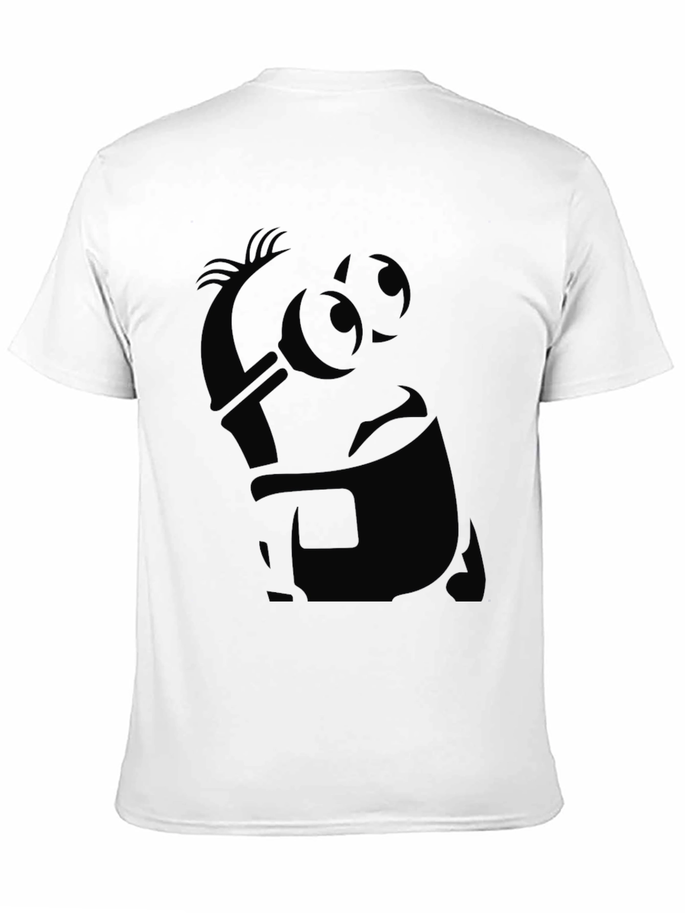 Black Minion Graphic Tee - Mens