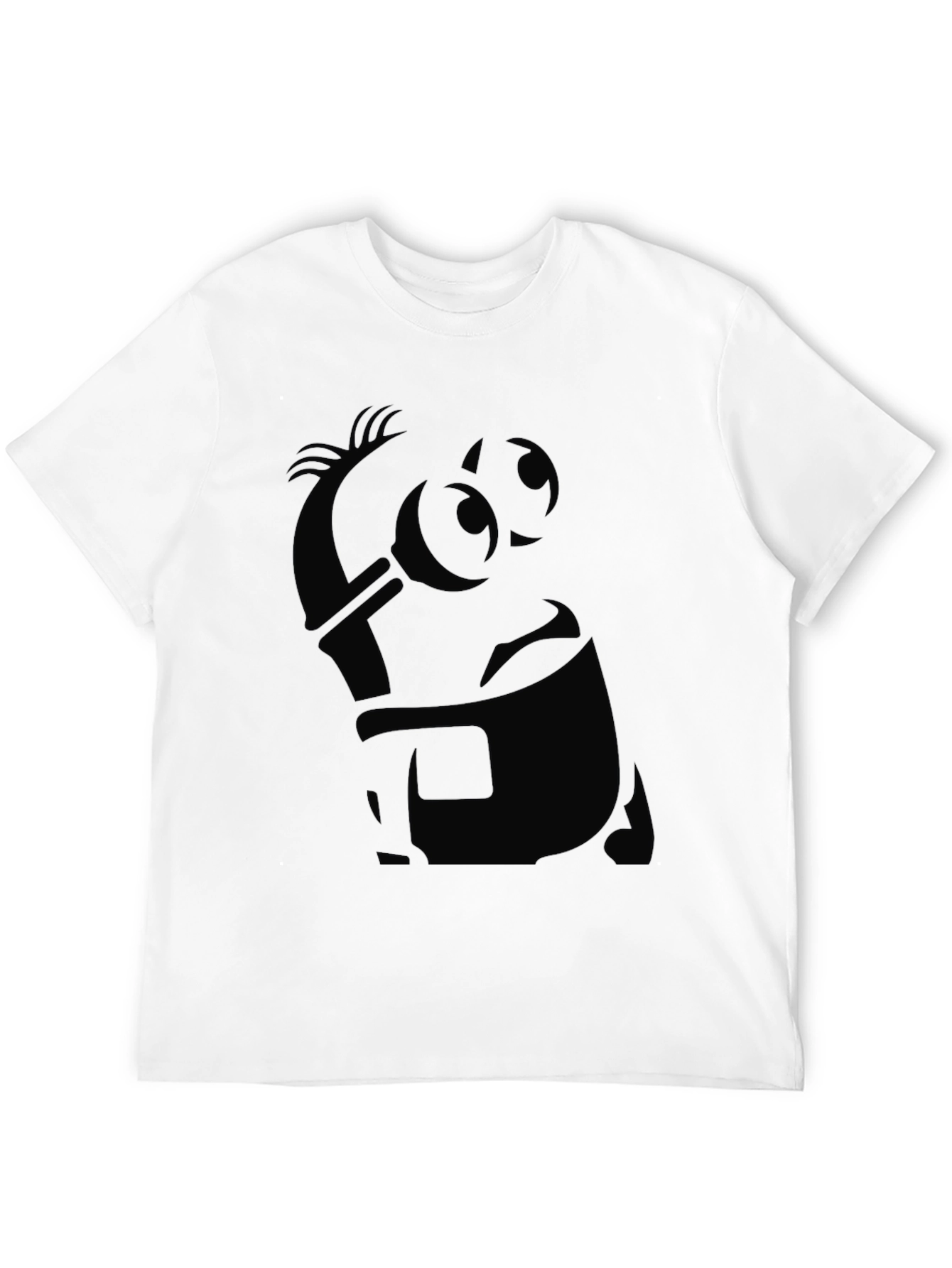 Black Minion Graphic Tee - Mens