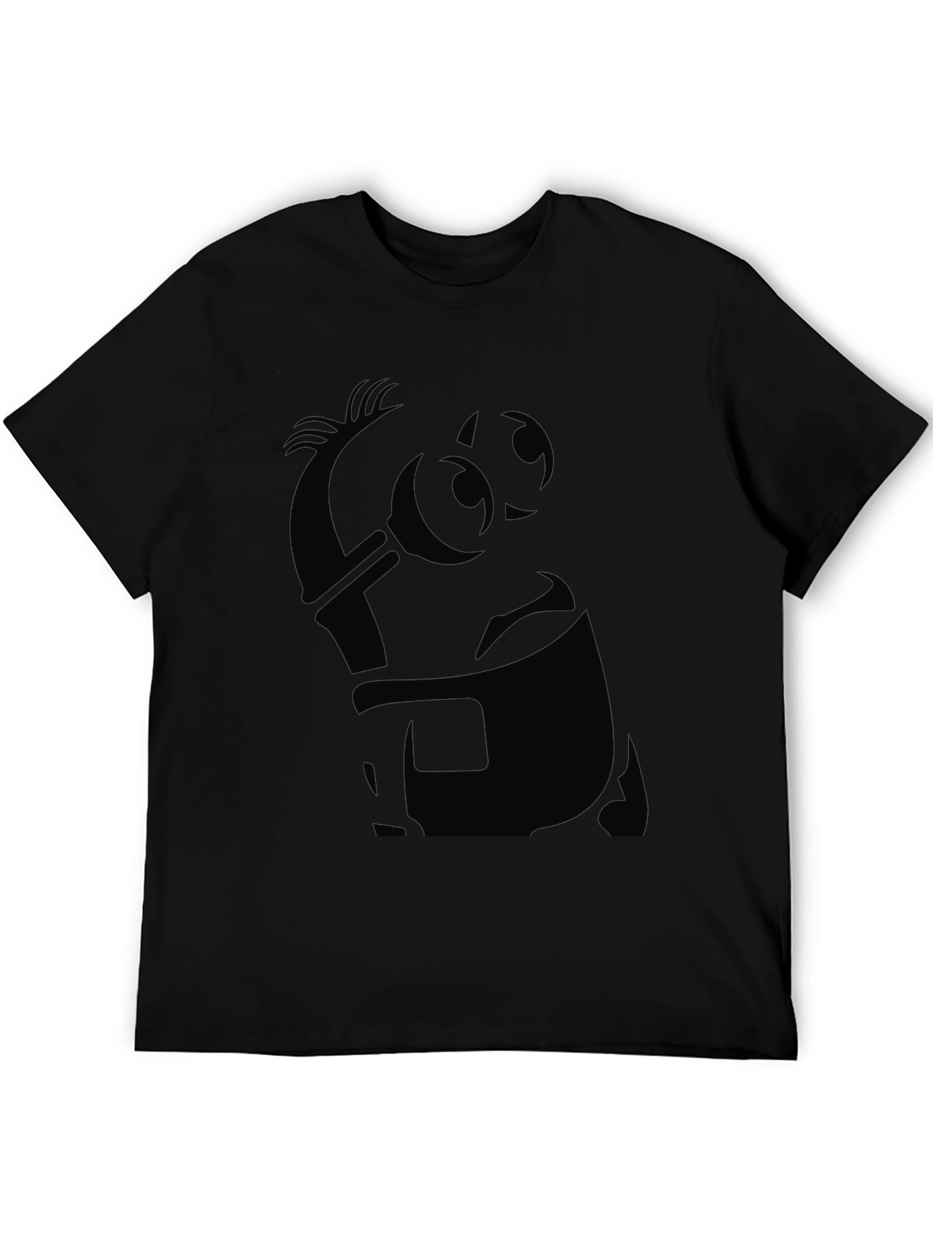 Black Minion Graphic Tee - Mens