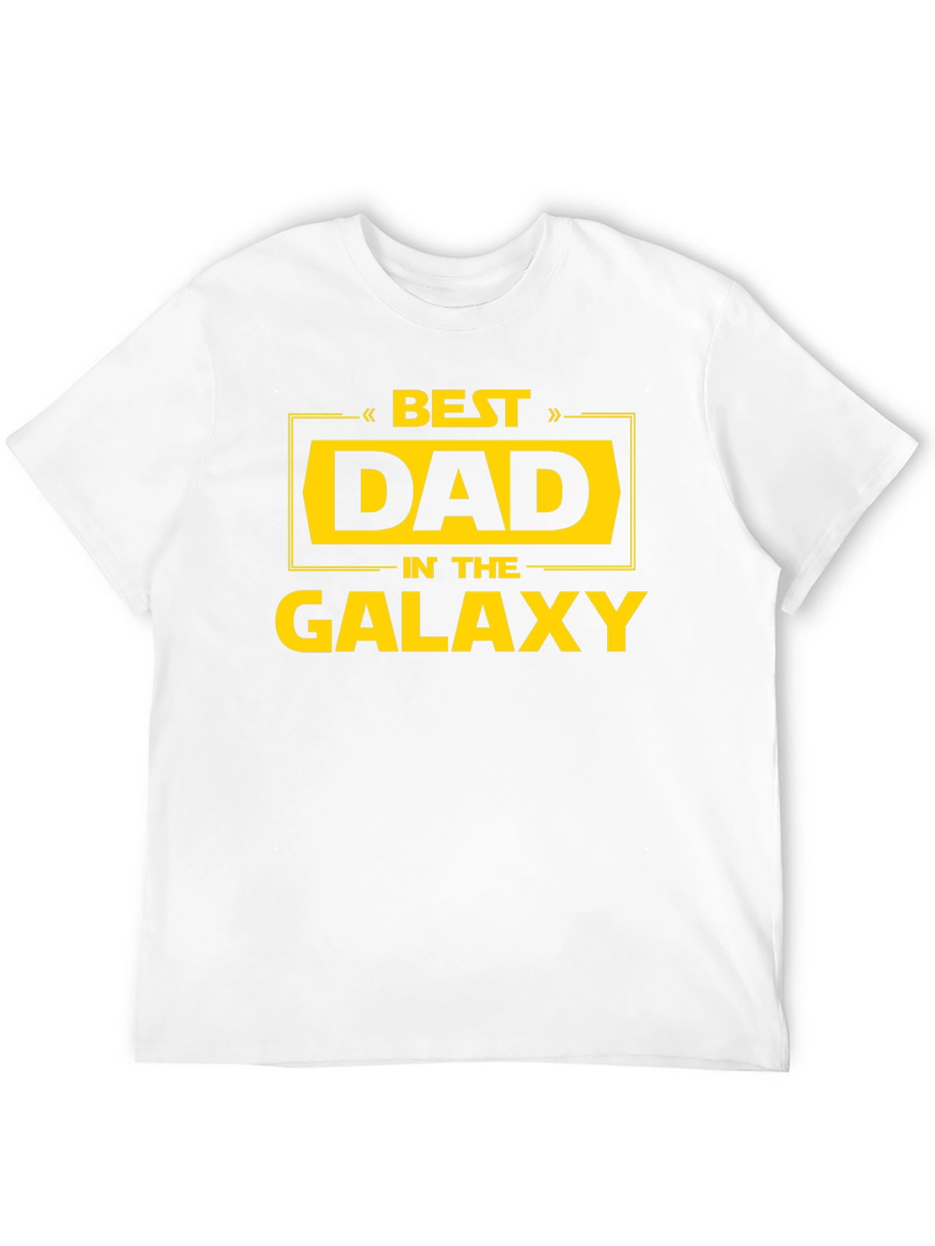 Best Dad in the Galaxy Black T-Shirt