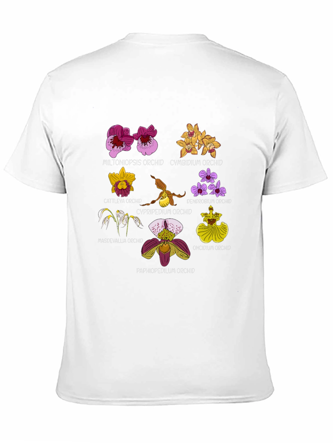 Botanical Orchid T-Shirt