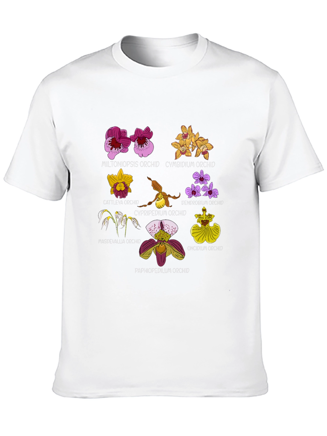 Botanical Orchid T-Shirt