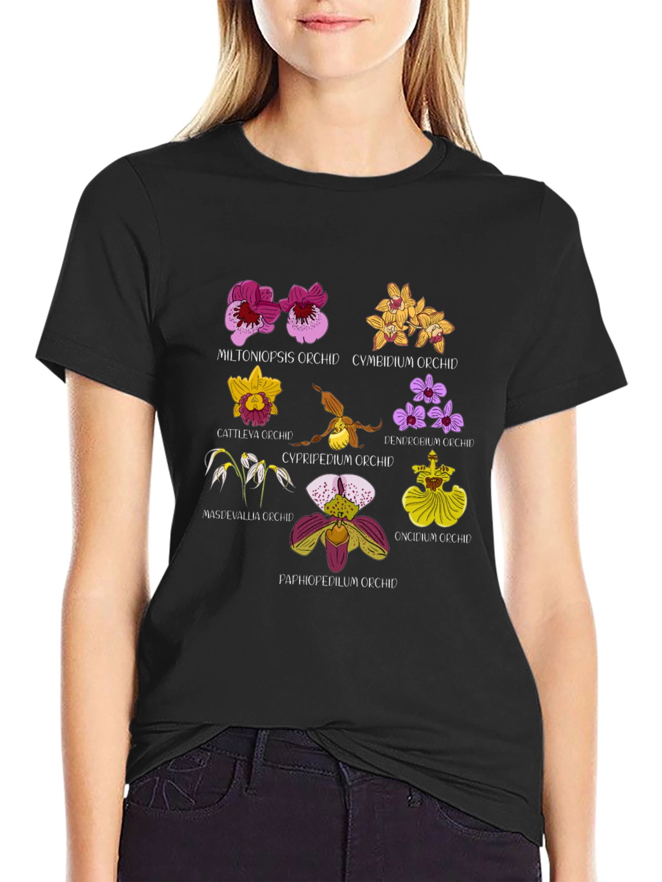 Botanical Orchid T-Shirt