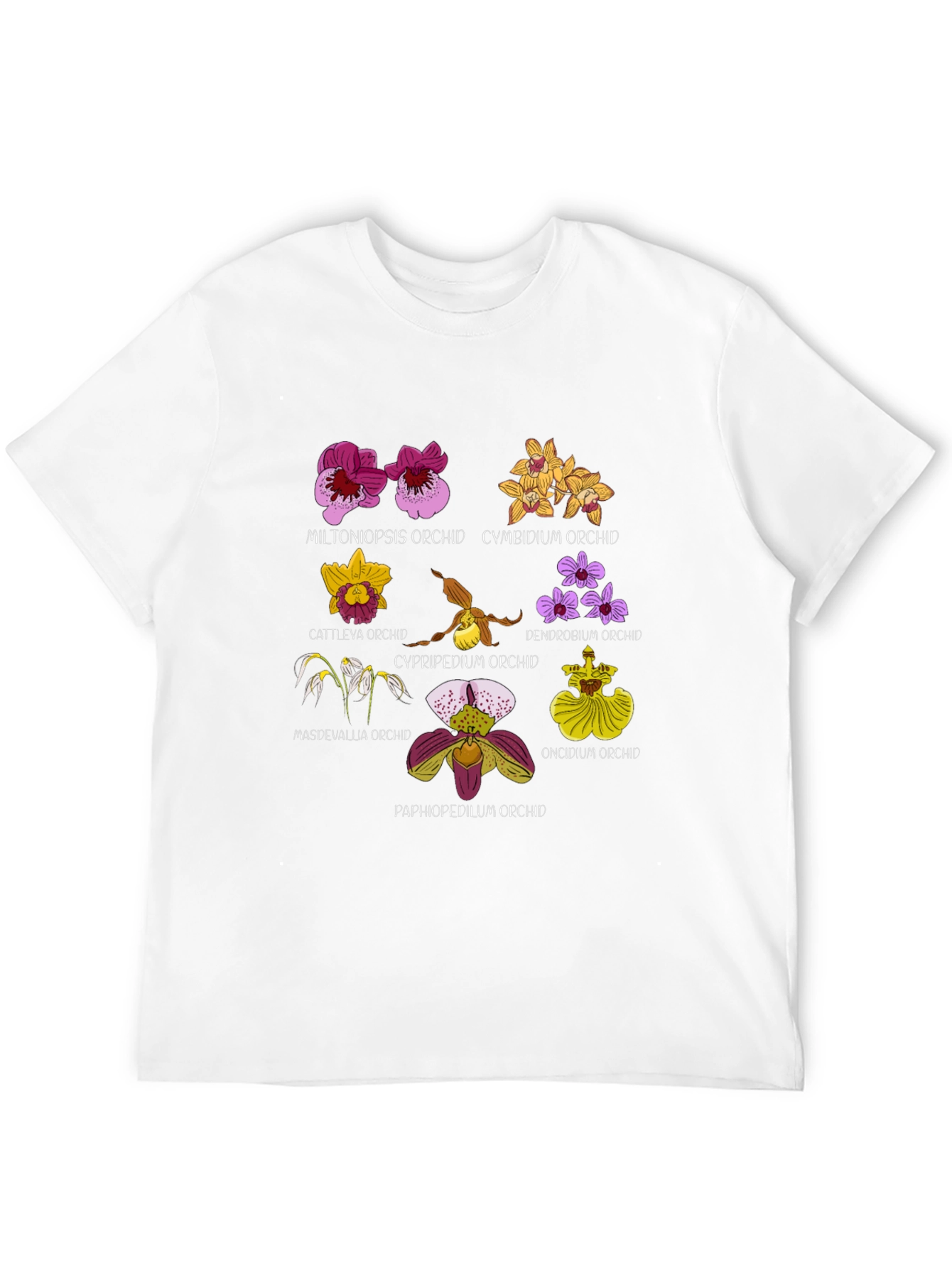 Botanical Orchid T-Shirt