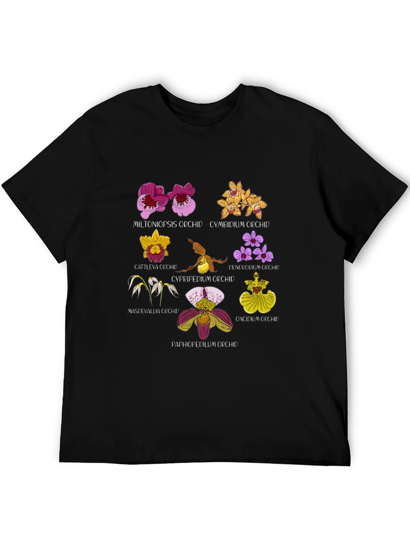 Botanical Orchid T-Shirt