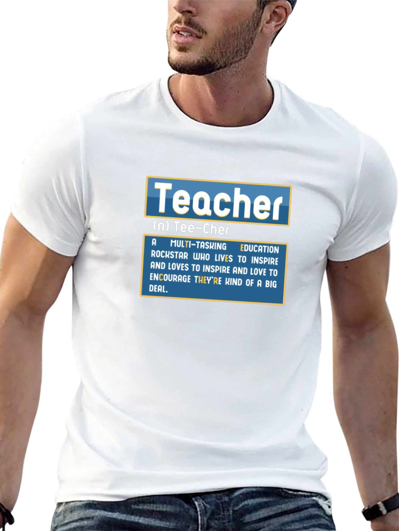 Teacher Definition Graphic Tee - Educator Appreciation Gift