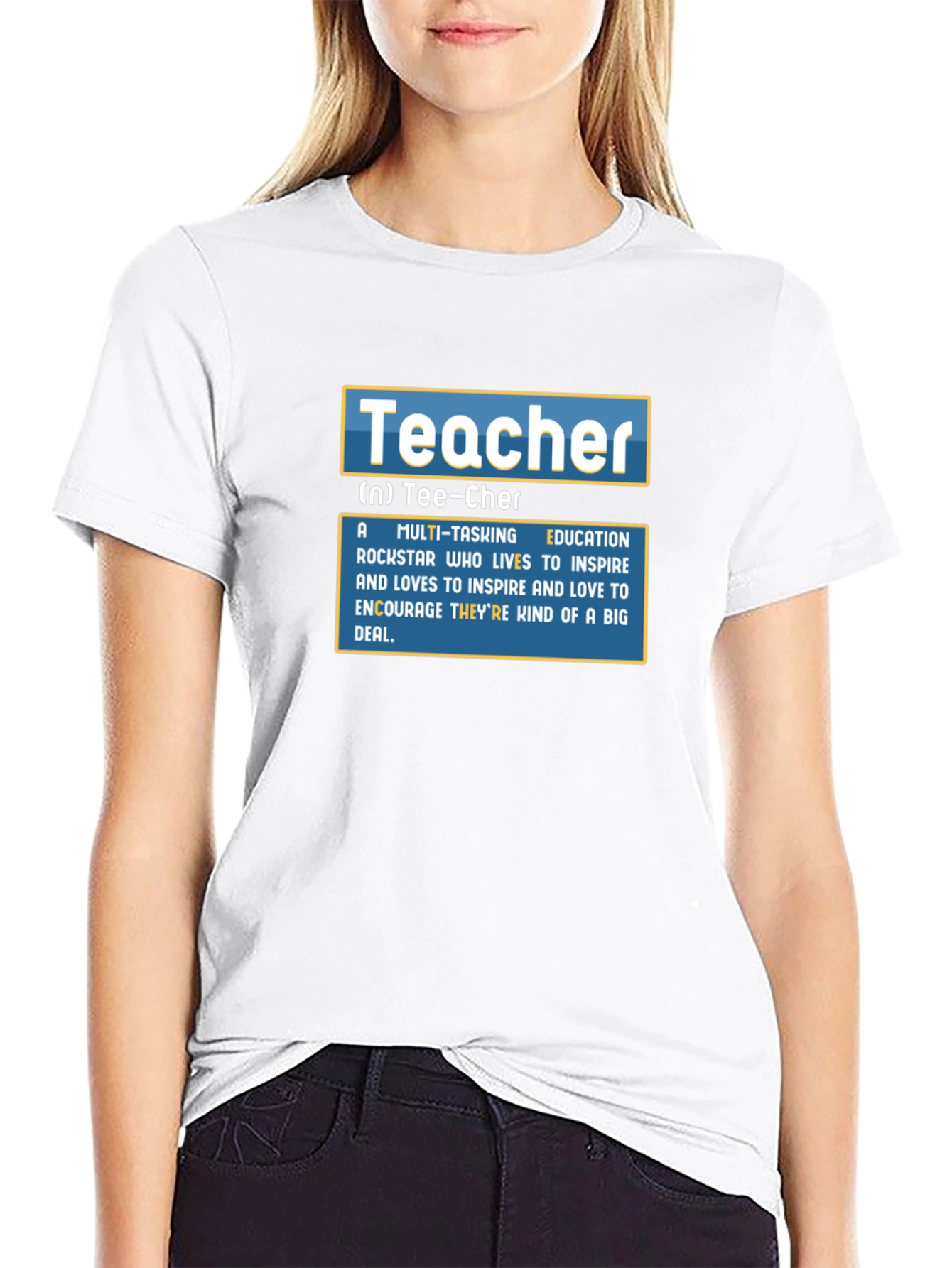 Teacher Definition Graphic Tee - Educator Appreciation Gift
