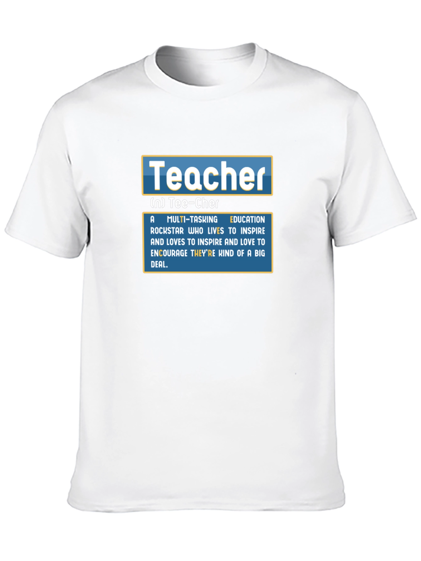 Teacher Definition Graphic Tee - Educator Appreciation Gift