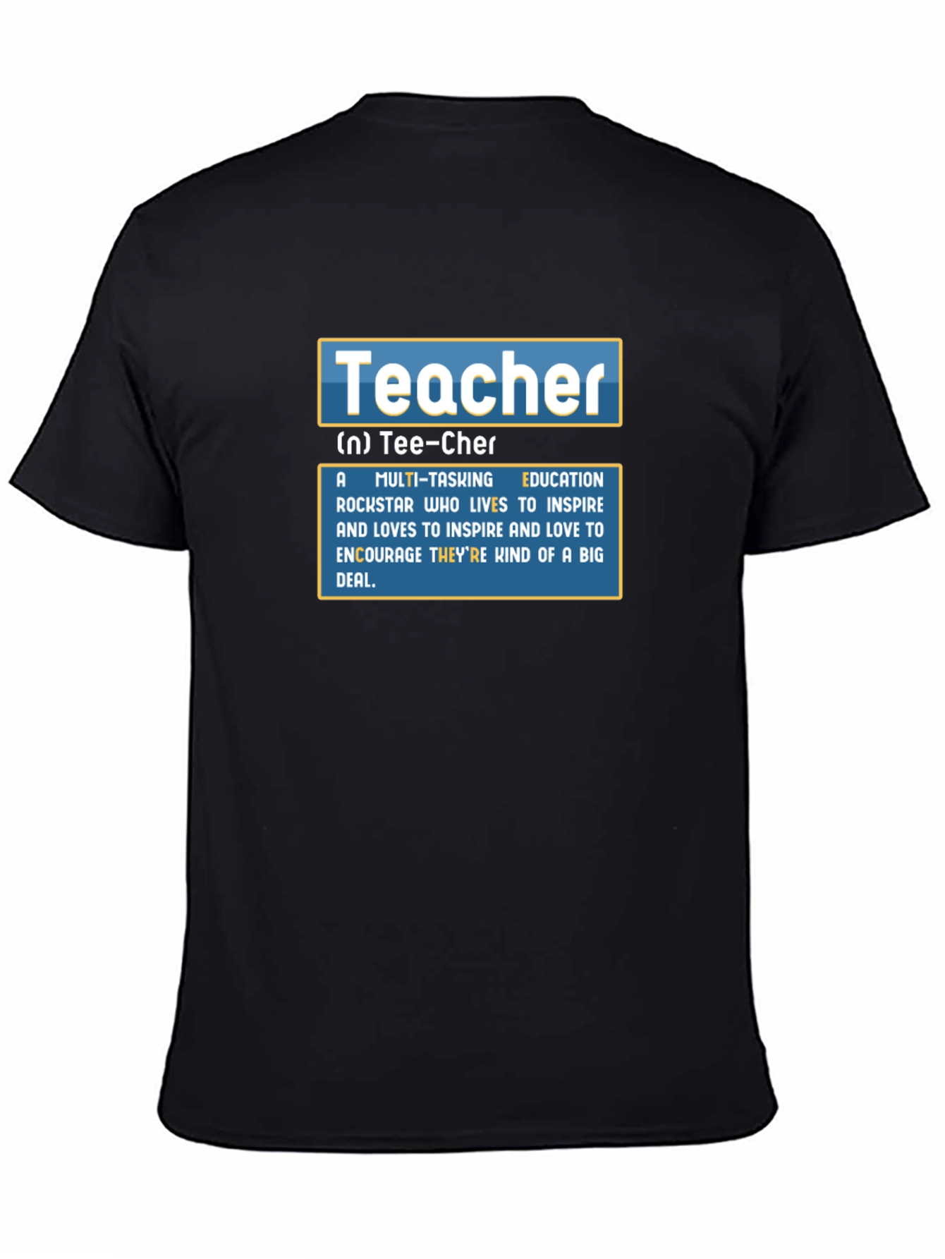 Teacher Definition Graphic Tee - Educator Appreciation Gift